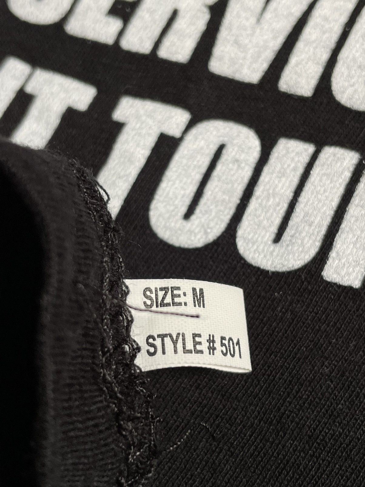 Rage Against The Machine Rage Against The Machine 2022 Tour T-Shirt Black RARE Size US M / EU 48-50 / 2 - 9 Thumbnail