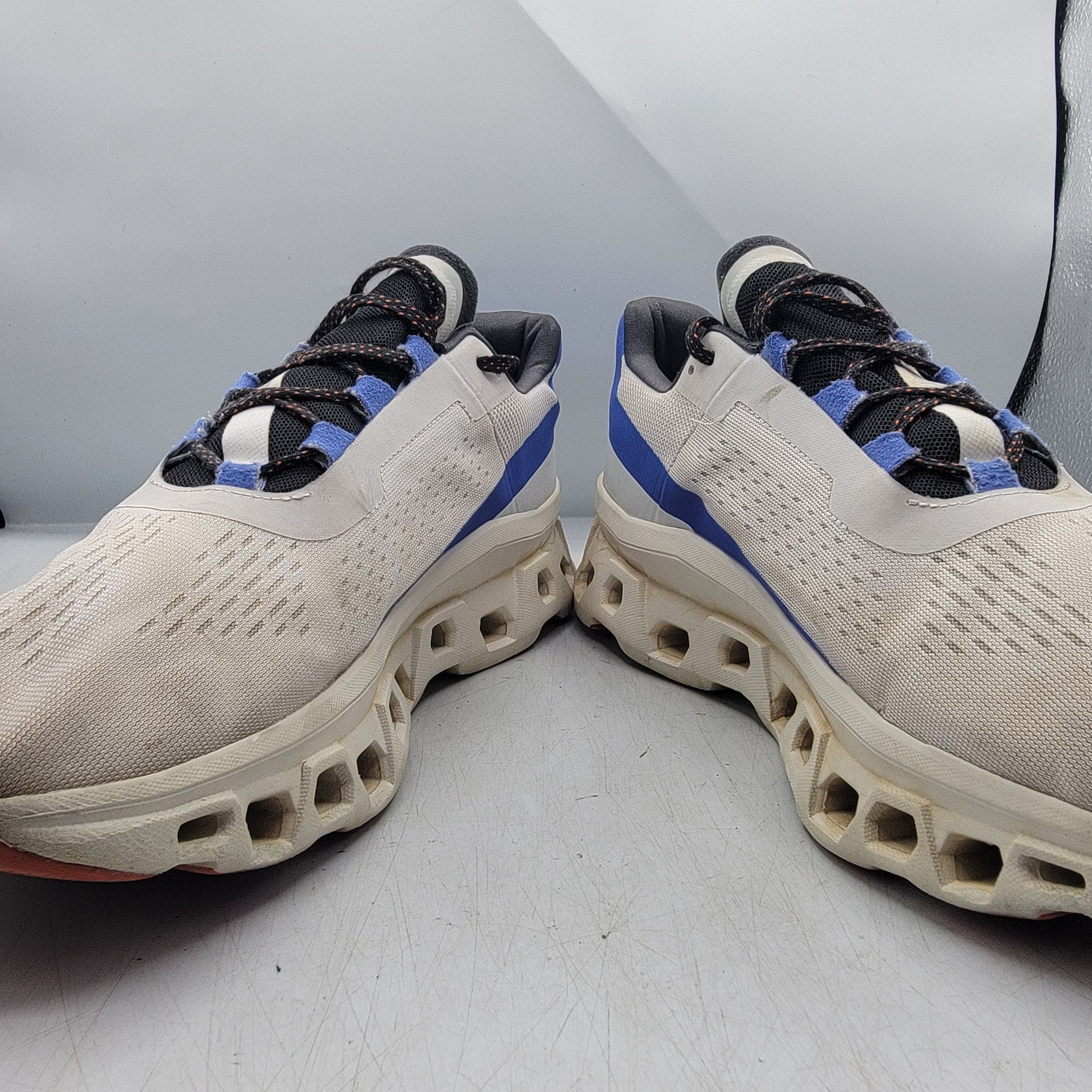 On On Running Cloudmonster Mens 12 Frost Cobalt Athletic Shoes Size US 12 / EU 45 - 2 Thumbnail