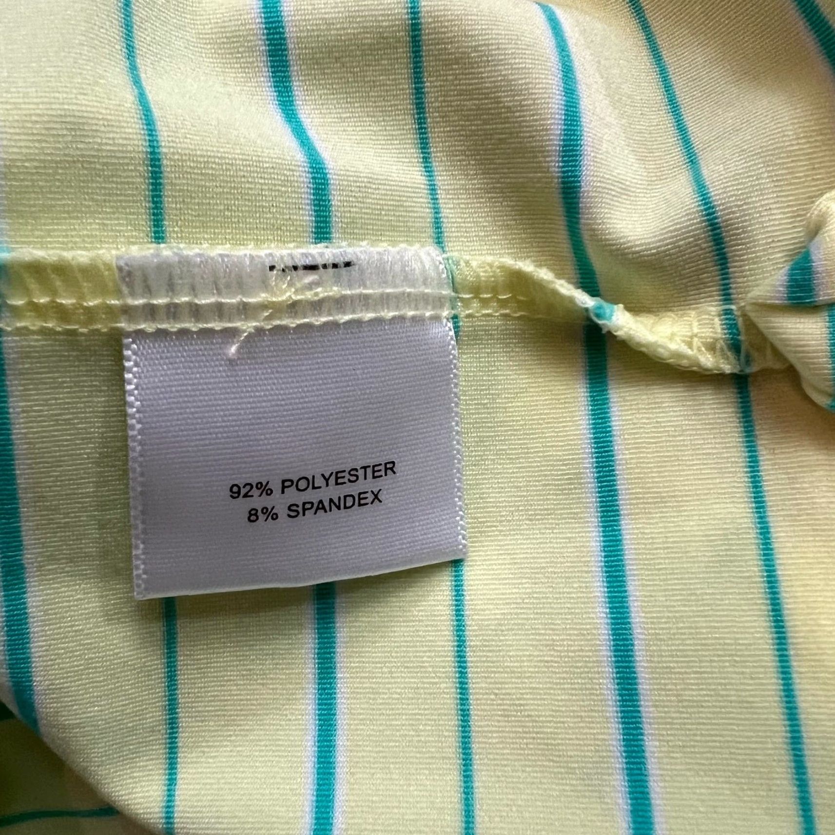 Peter Millar Peter Millar Polo Shirt Mens XL Summer Comfort Golf Performance Stripe Yellow Size US XL / EU 56 / 4 - 7 Thumbnail
