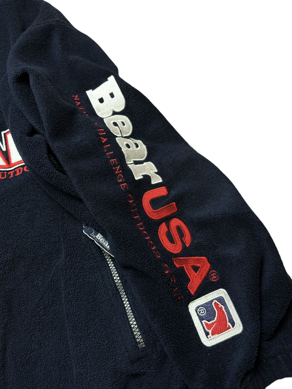 Vintage Fleece sweatshirt Bear America Vintage Big Logo Size M Size US M / EU 48-50 / 2 - 7 Thumbnail