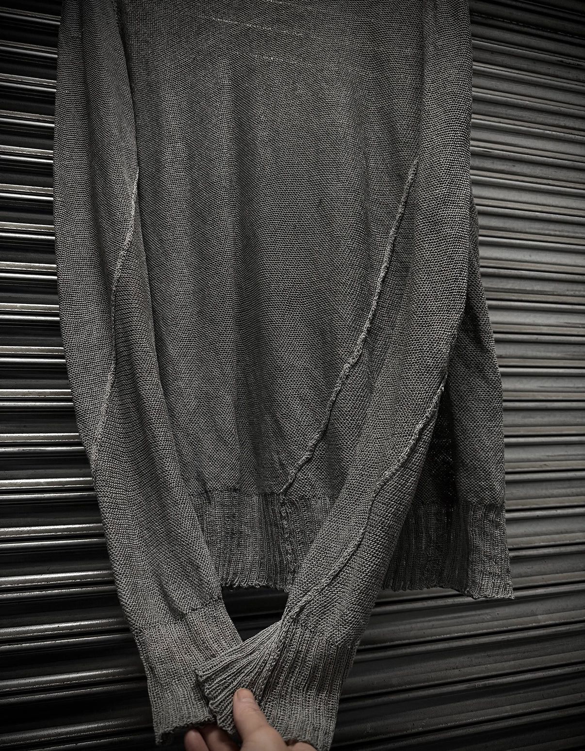 Deepti DEEPTI - 'K-164 LUX-33' Reflective Longsleeve Knit Size US XL / EU 56 / 4 - 5 Thumbnail