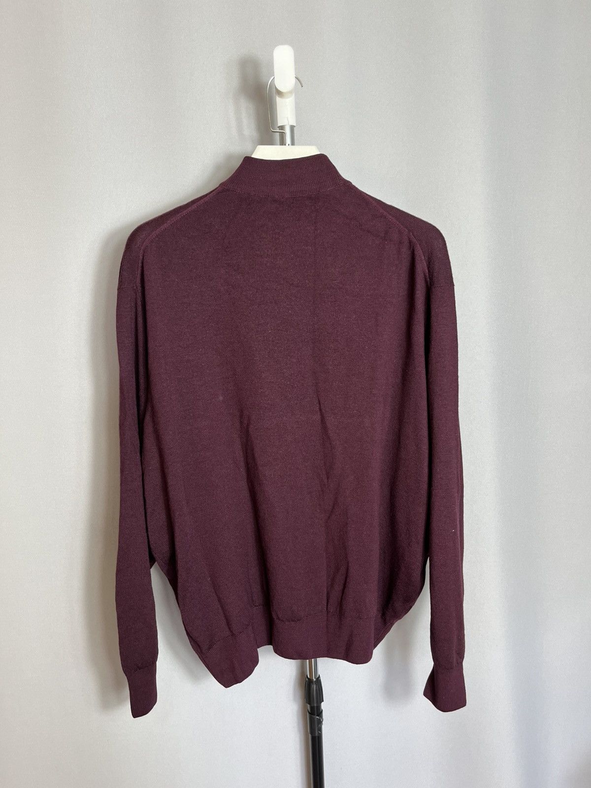 Burberry Burberrys mens pullover wool high neck vintage 80s 90s Size US XL / EU 56 / 4 - 10 Thumbnail