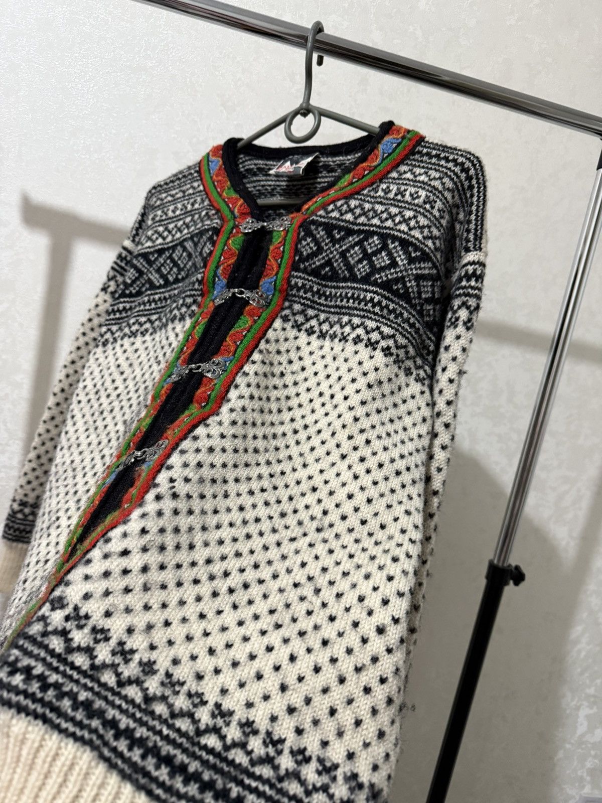 Dale Of Norway DALE OF NORWAY WOOL CARDIGAN ARCTIC WOOMEN’S SWEATER WINTER Size M / US 6-8 / IT 42-44 - 8 Thumbnail