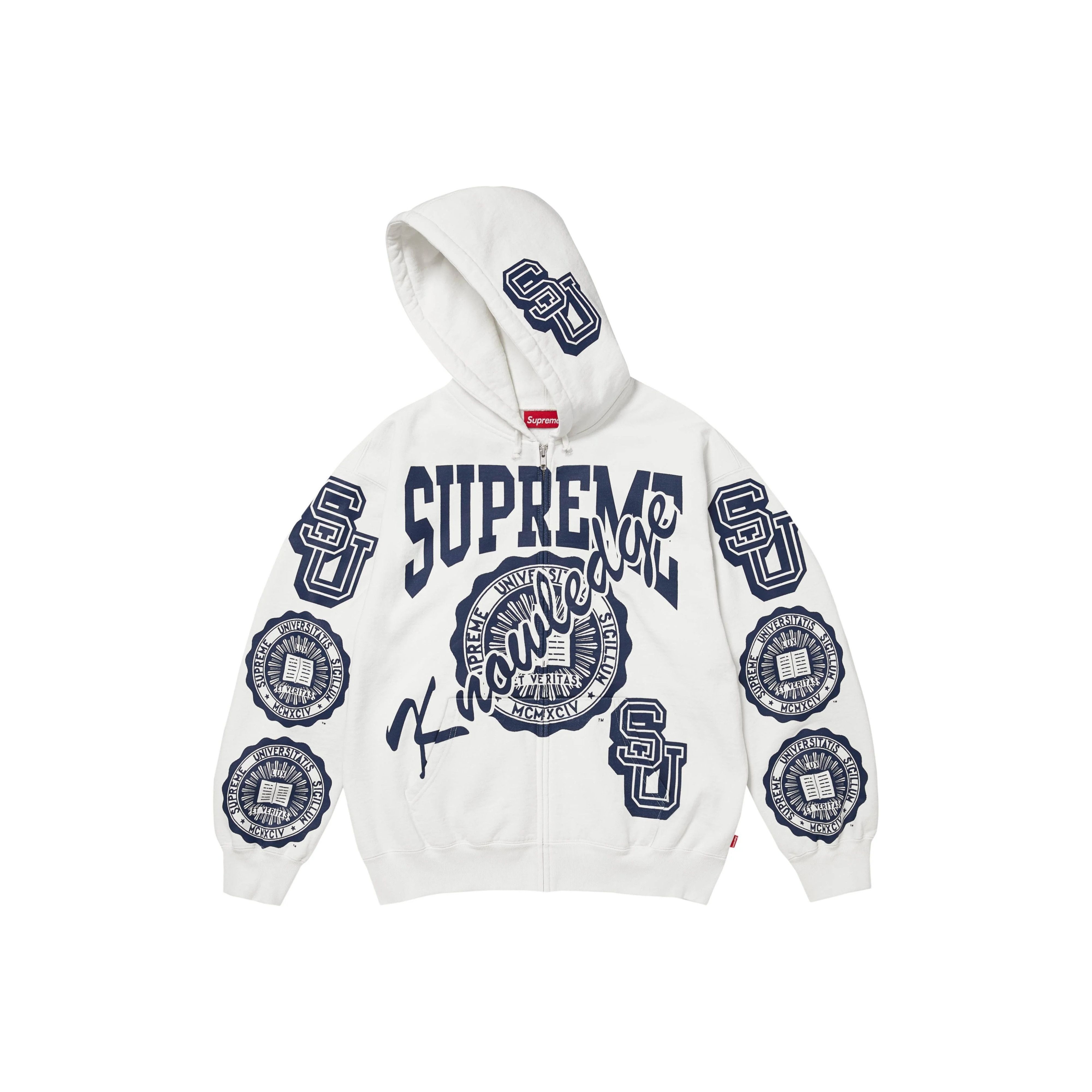 Supreme Supreme Knowledge Reigns Zip Up Hoodie XL Size US XL / EU 56 / 4 - 1 Thumbnail