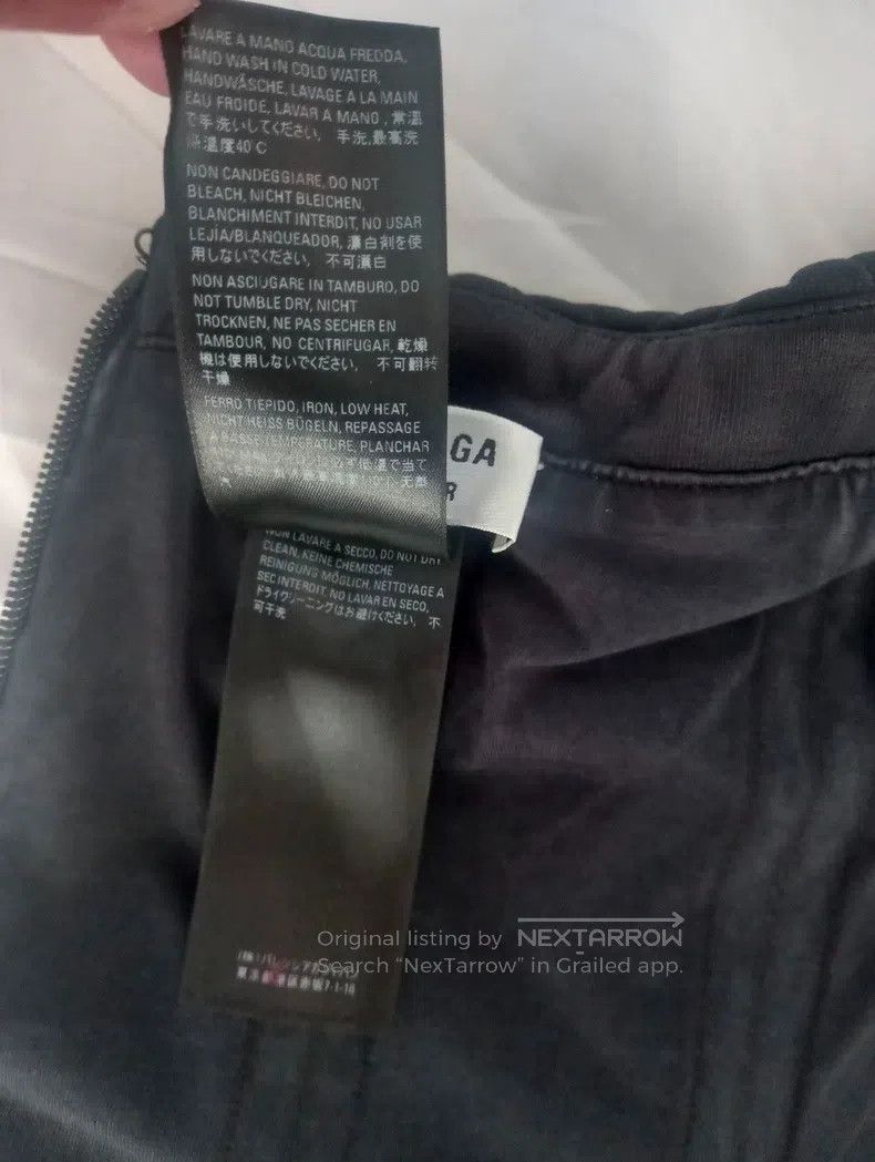 Balenciaga Balenciaga Distressed faded effect black zip-up bustier, c Size XS / US 0-2 / IT 36-38 - 6 Thumbnail