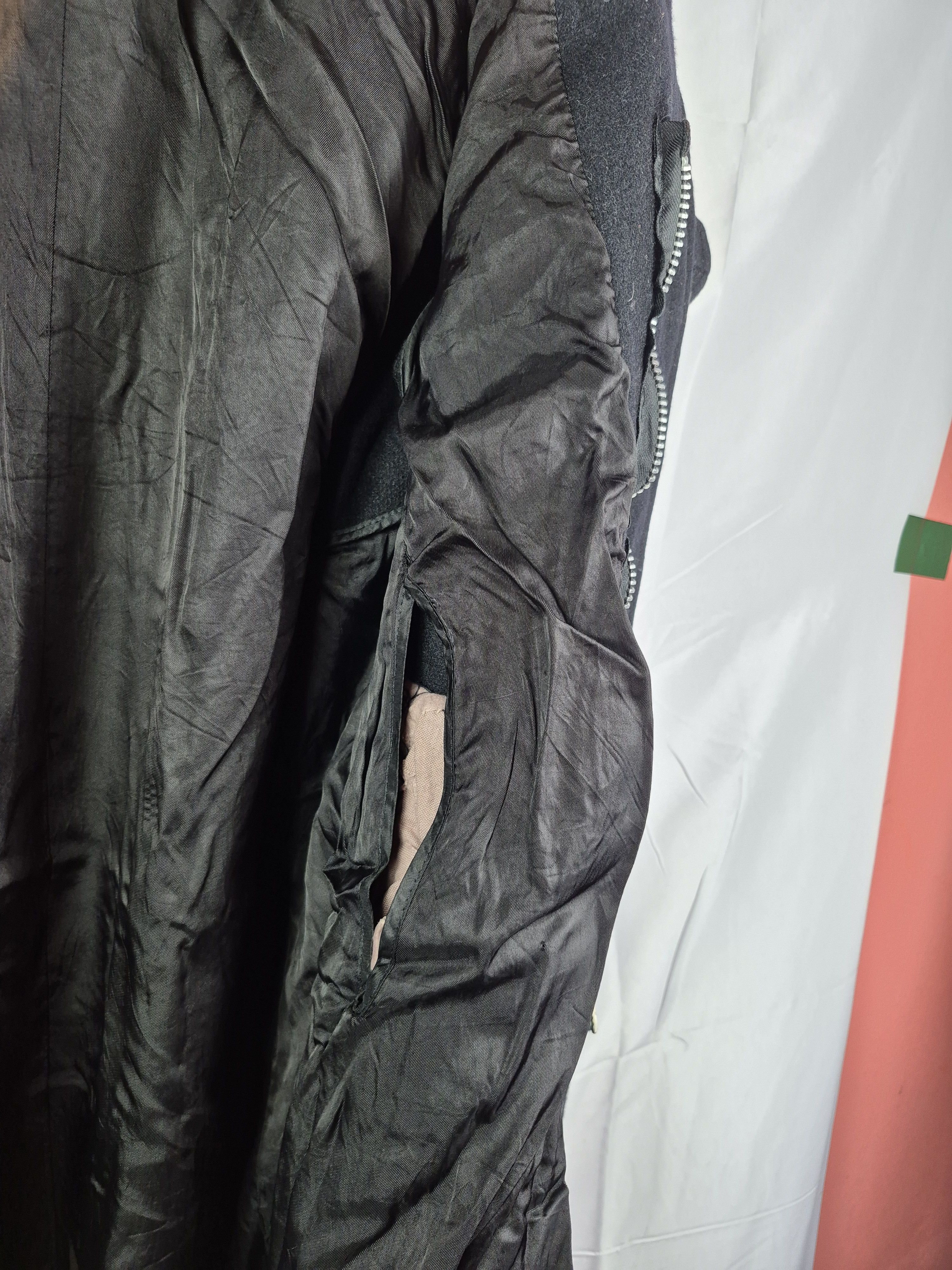 Vintage 🔥 Vintage 70s US Marines Long Coat Wool Jacket Size US L / EU 52-54 / 3 - 12 Thumbnail