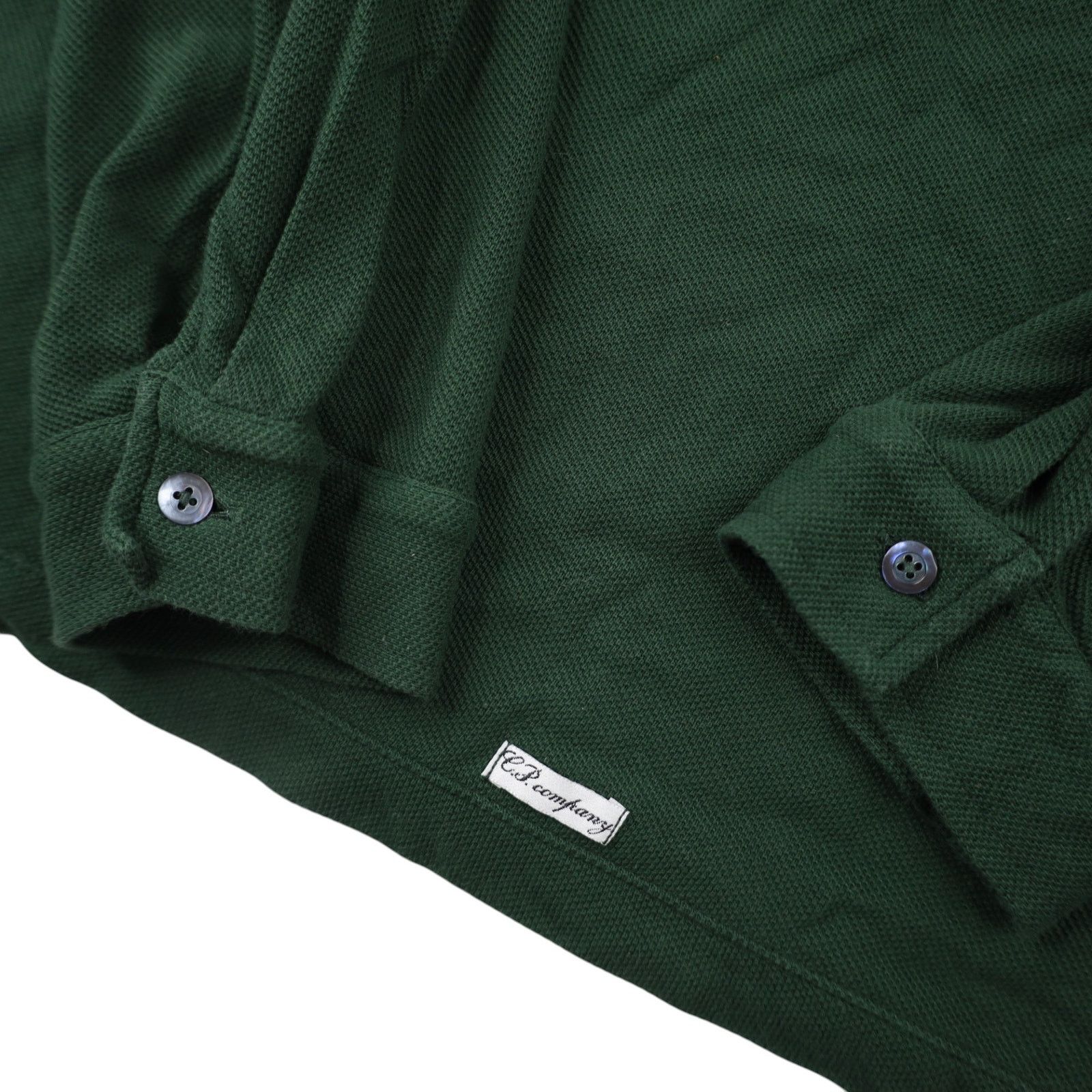 C.P. Company × Vintage Vintage C.P. Company Long Sleeve Polo Shirt Size US XL / EU 56 / 4 - 4 Thumbnail