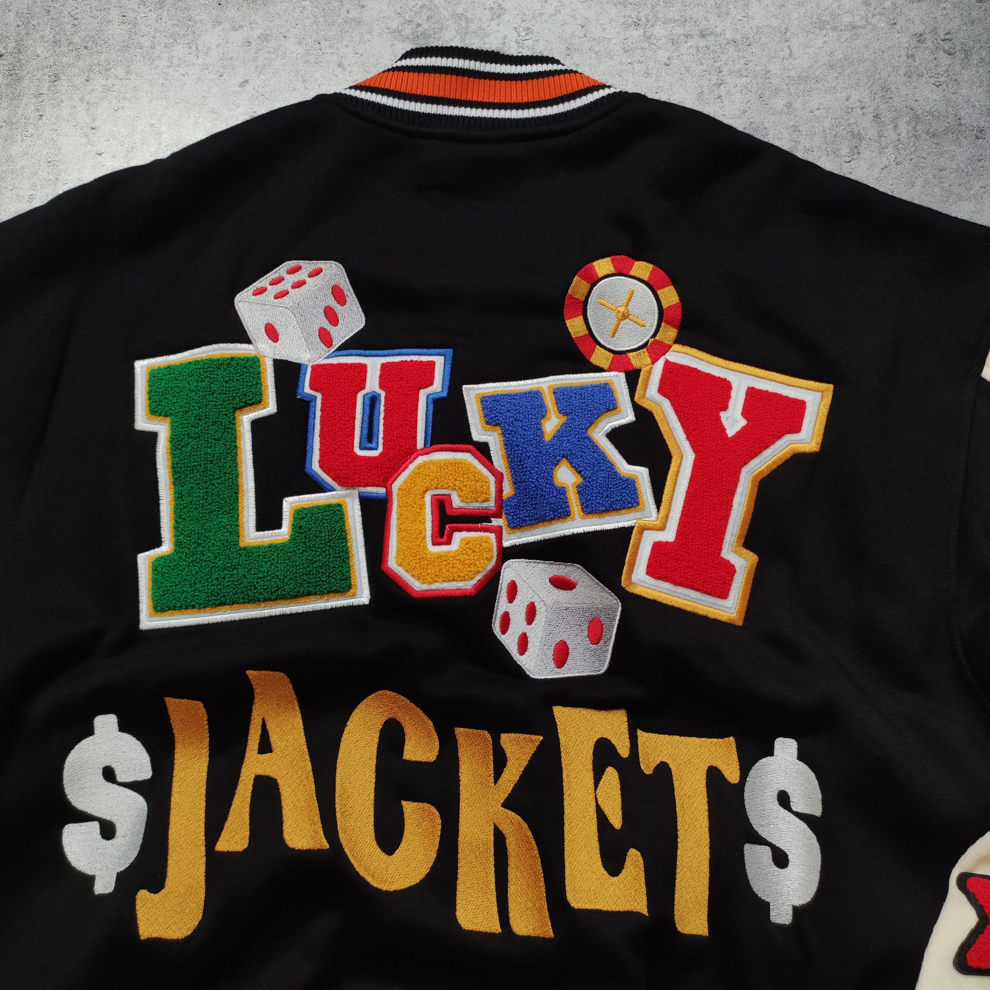 Other RARE New Wave Street Culture $ Lucky Jacket $ Varsity Jacket Size US L / EU 52-54 / 3 - 11 Thumbnail