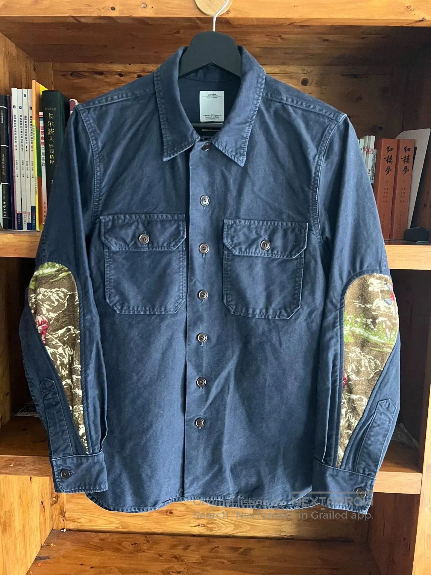 Visvim visvim blue dye vintage work shirt. Size US M / EU 48-50 / 2 - 1 Thumbnail
