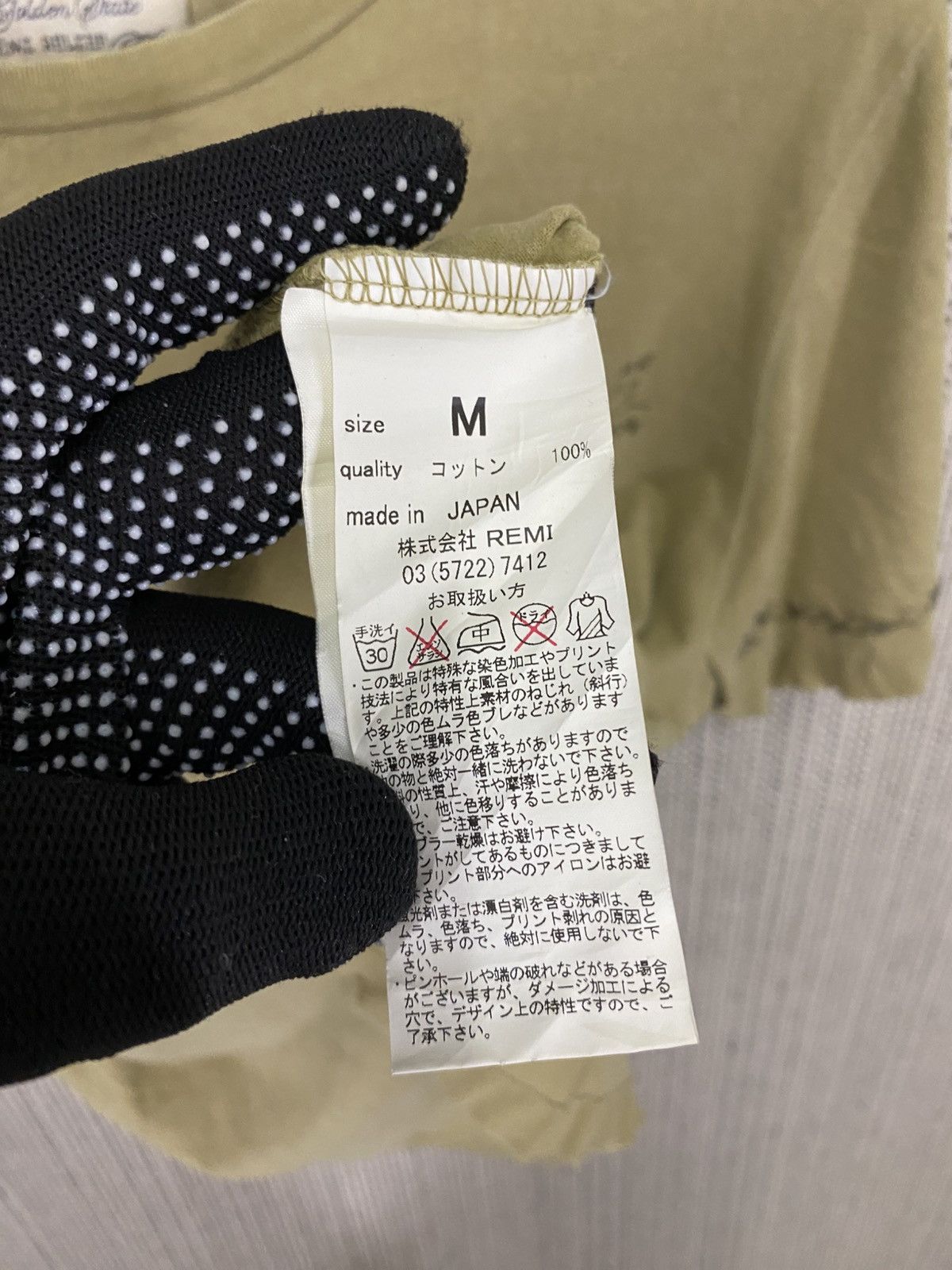 Designer × Japanese Brand × Remi Relief Vintage remi relief tshirt distressed Size US M / EU 48-50 / 2 - 6 Thumbnail