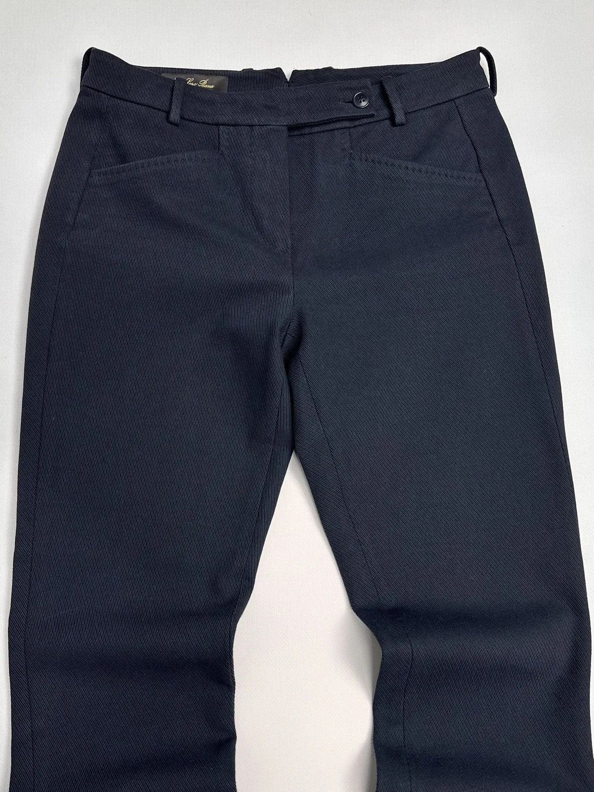 Raf Simons Vintage Loro Piana Casual Pants Denim Y2K luxury Italian Size 30" / US 8 / IT 44 - 4 Thumbnail