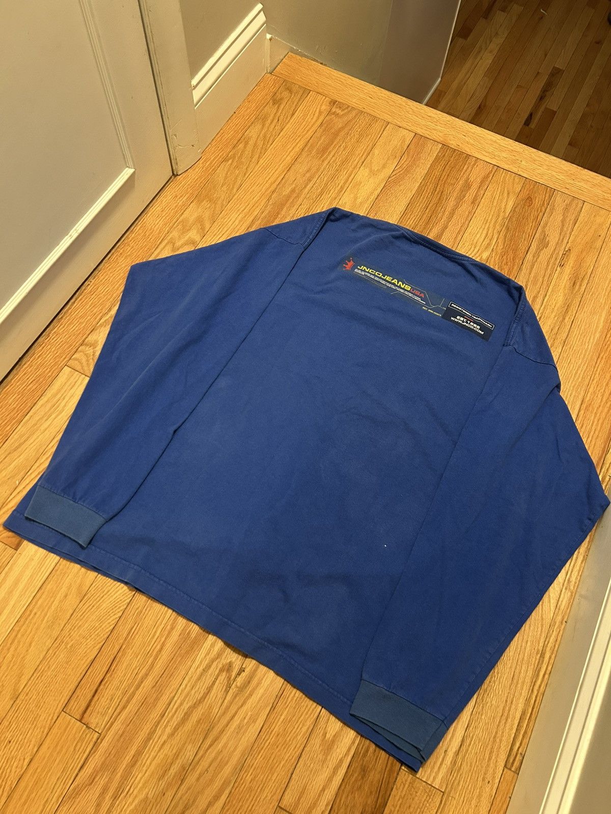 JNCO Vintage Jnco jeans blue long sleeve Size US XL / EU 56 / 4 - 2 Thumbnail