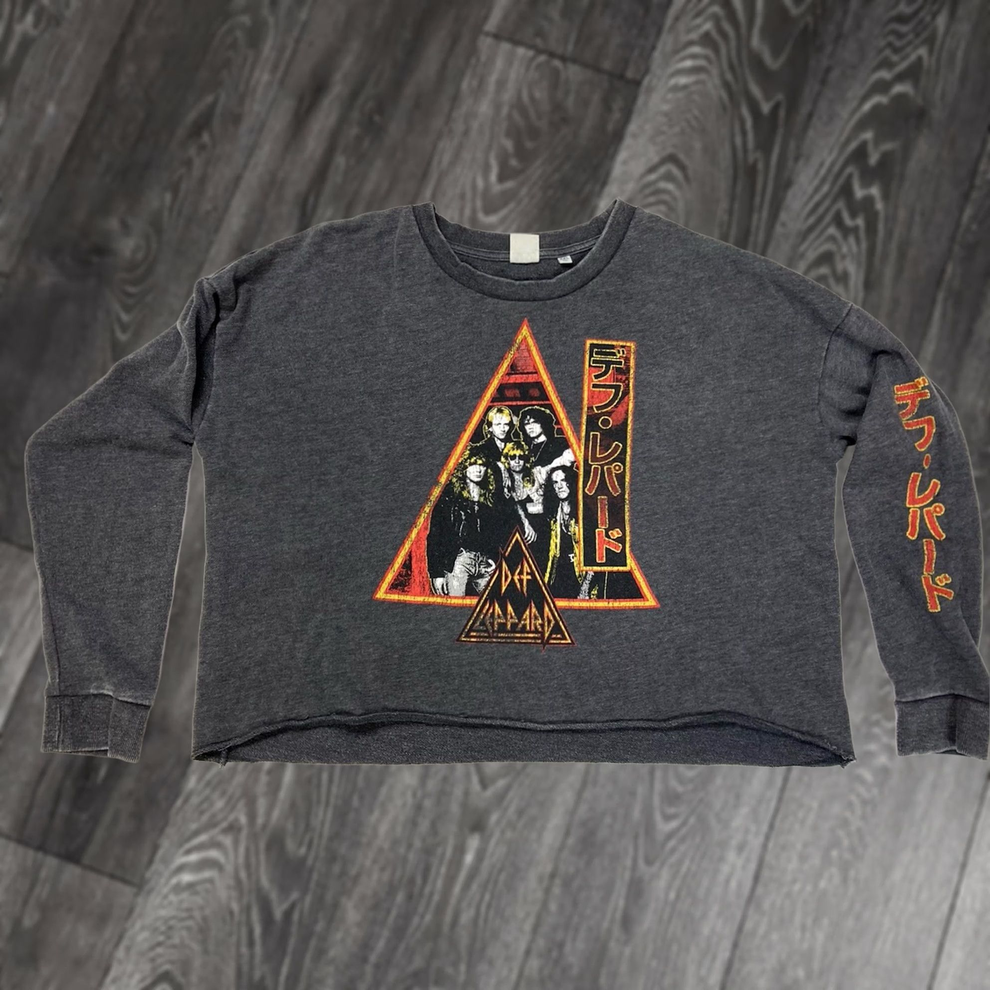 Junk Food Junk Food Def Leppard Graphic Crewneck Sweatshirt Women XXL Gray Music Size XXL / US 16-18 / IT 52-54 - 1 Thumbnail