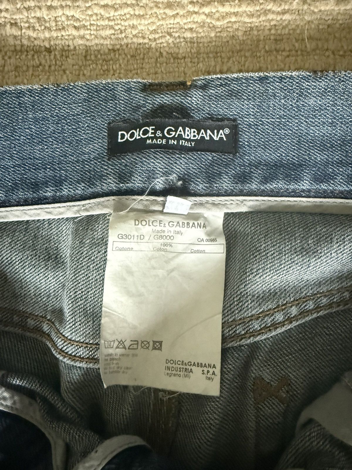 Dolce & Gabbana Dolce gabbana waxed denim Size US 30 / EU 46 - 3 Thumbnail