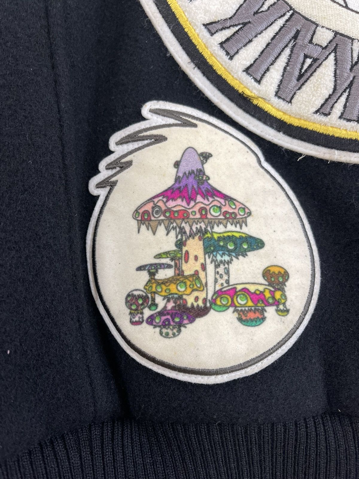 Issey Miyake Men AW99 1-of-50 Murakami Patch Emblems Varsity Jacket Size US M / EU 48-50 / 2 - 13 Thumbnail