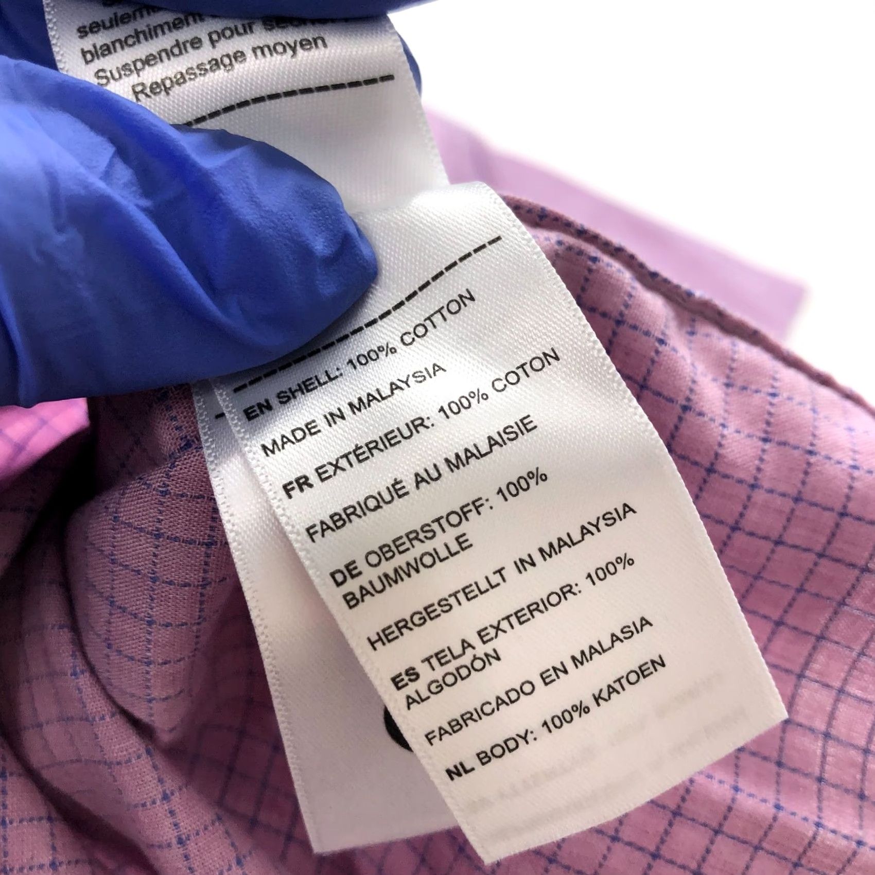 UNTUCKit UNTUCKit Slim Fit XXL 100% Cotton Button Collared Shirt Pink Blue, Long Sleeve, Plaid, Button-Up, Casual, Men, 2XL Size US XXL / EU 58 / 5 - 7 Thumbnail