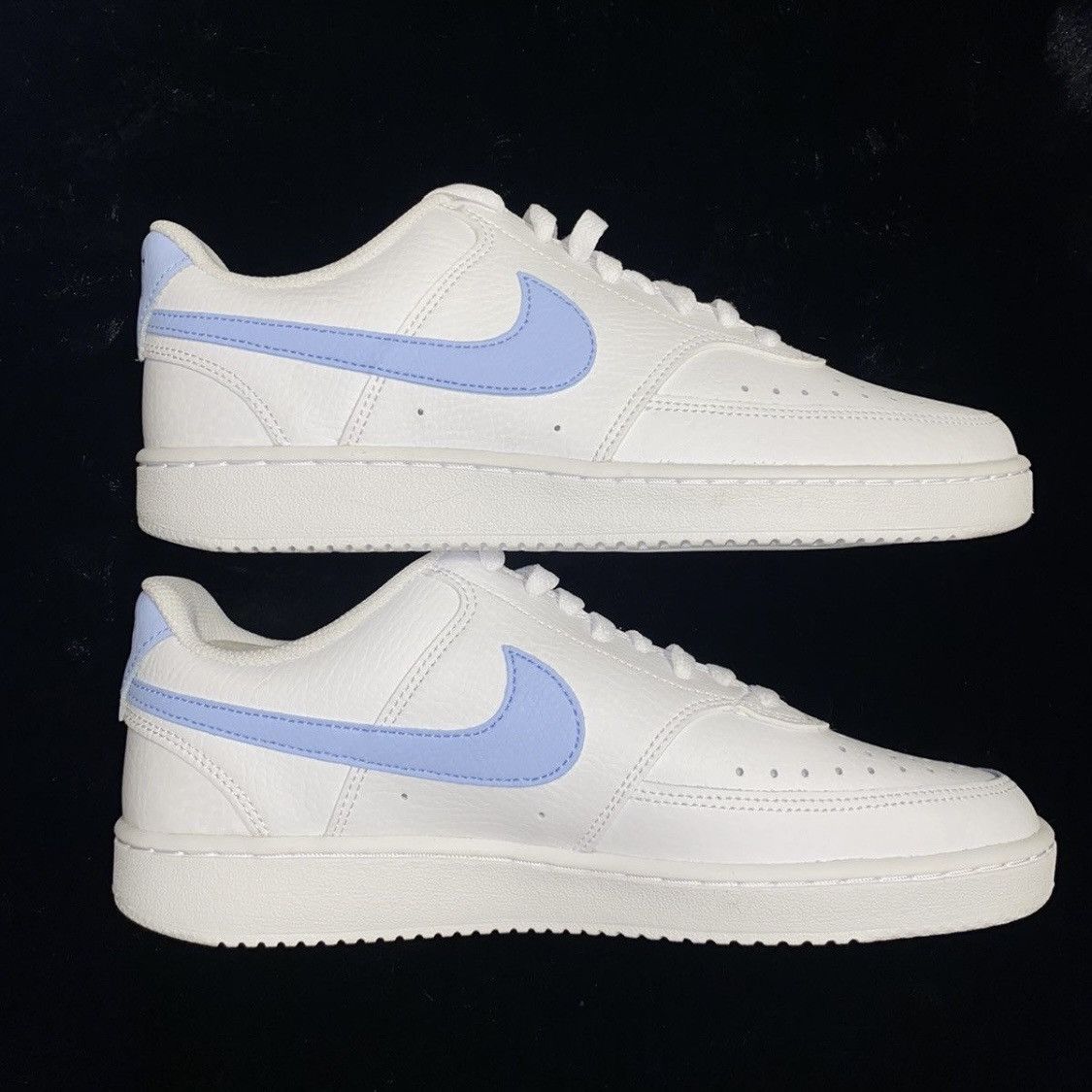 Designer × Nike Nike WMNS COURT VISION LOW 'WHITE ROYAL TINT' Size US 8.5 / IT 38.5 - 2 Thumbnail