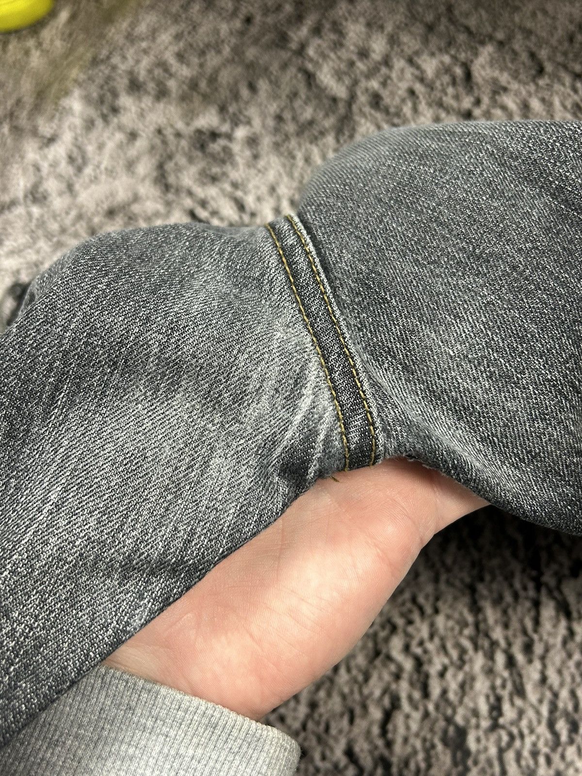 Japanese Brand Vintage Japanese Selvedge Denim Jeans Cinch Back Distressed Size US 31 - 21 Thumbnail