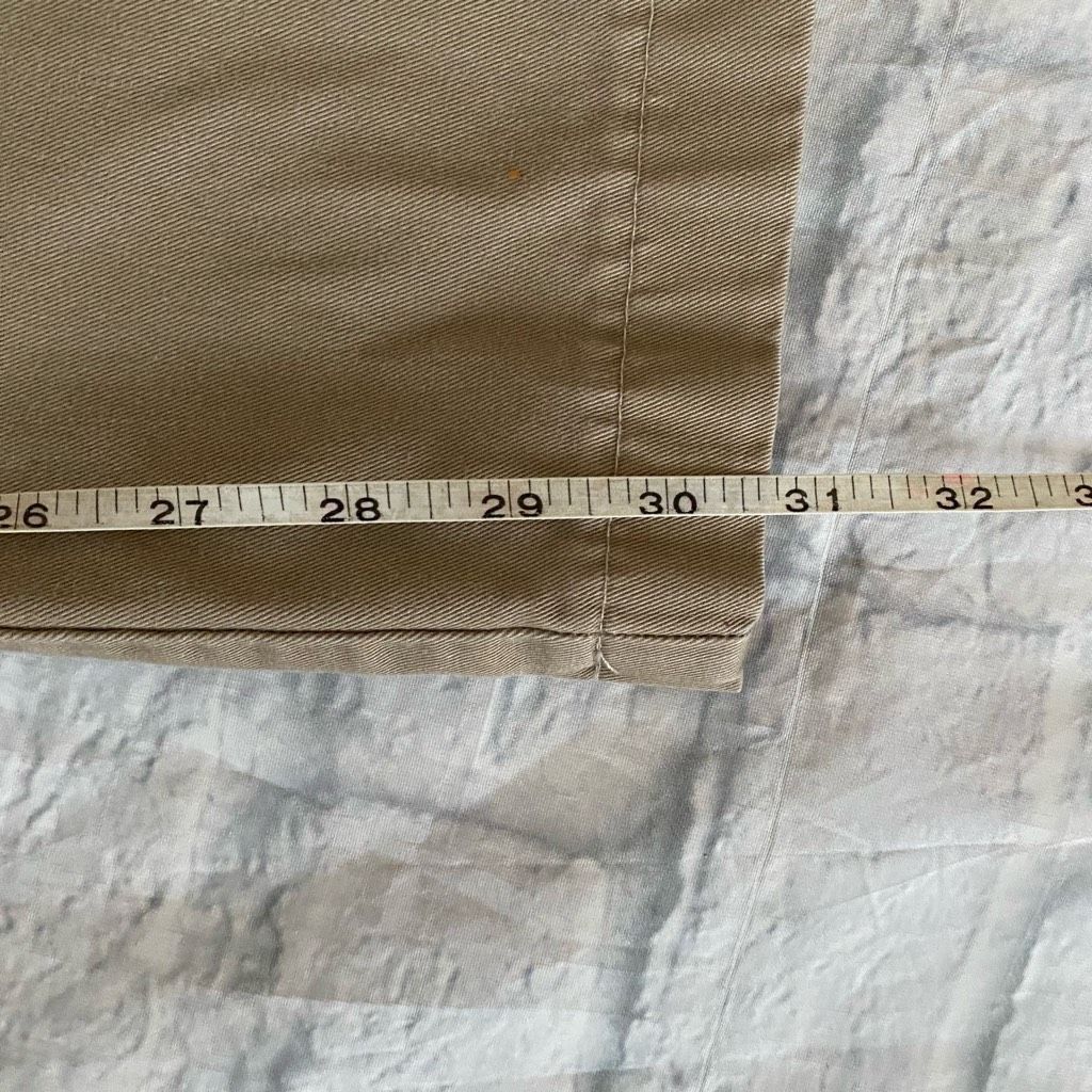 Lands' End Lands End men 30/30 cotton blend flat front tan chinos Size US 30 / EU 46 - 11 Thumbnail
