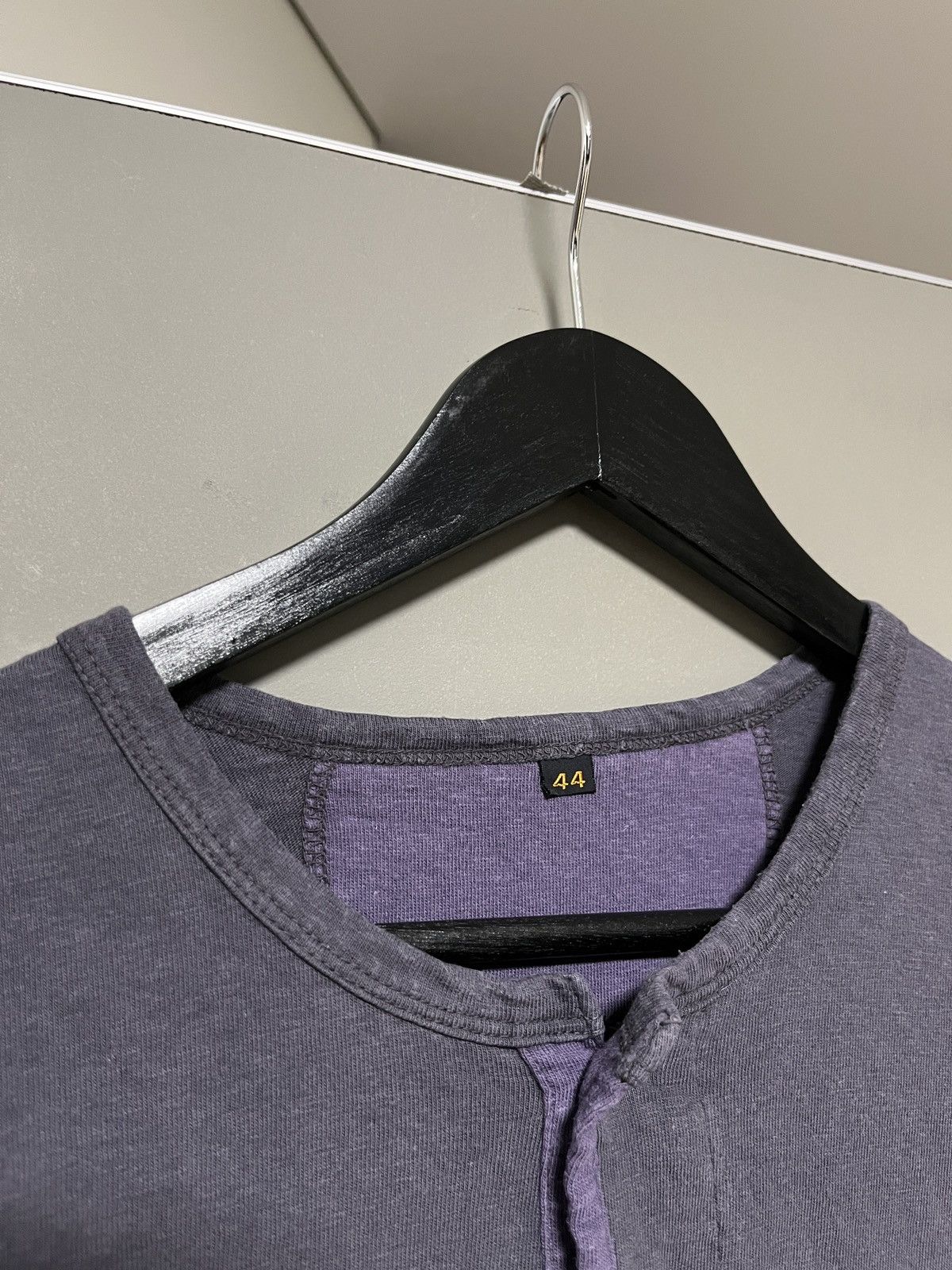 Freewheelers Freewheelers Power Wear Henley Navy/Purple T-shirt Size US L / EU 52-54 / 3 - 7 Thumbnail
