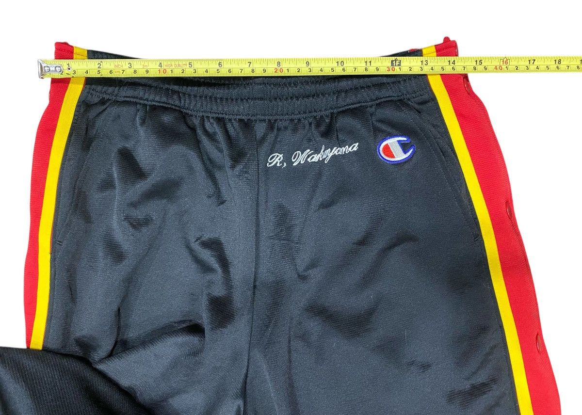 Champion Vintage CHAMPION Full Snap Button Track Pant Size US 37 - 15 Thumbnail