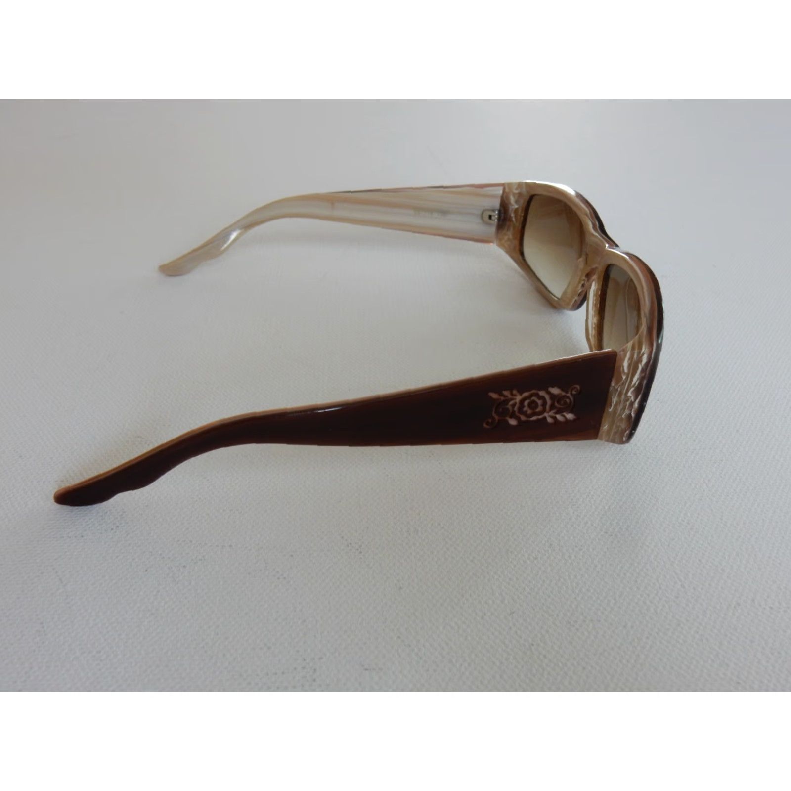 Vintage VINTAGE Oscar De La Renta Sunglasses Unisex Adults 56x16 Blue Silver Designer 2000s Size ONE SIZE - 3 Thumbnail