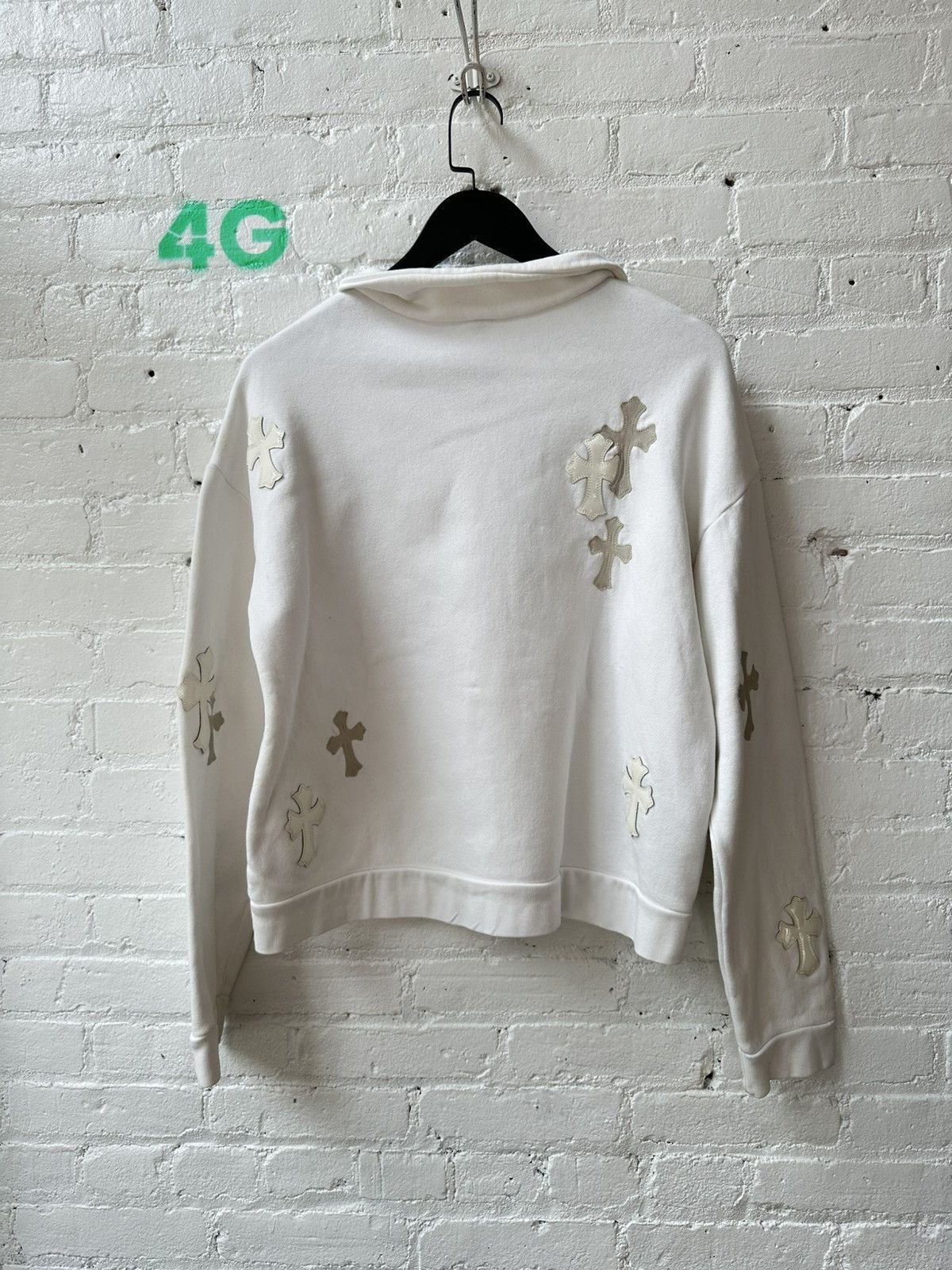 Chrome Hearts CHROME HEARTS CROSS PATCH ZIP UP SWEATER Size US S / EU 44-46 / 1 - 4 Thumbnail
