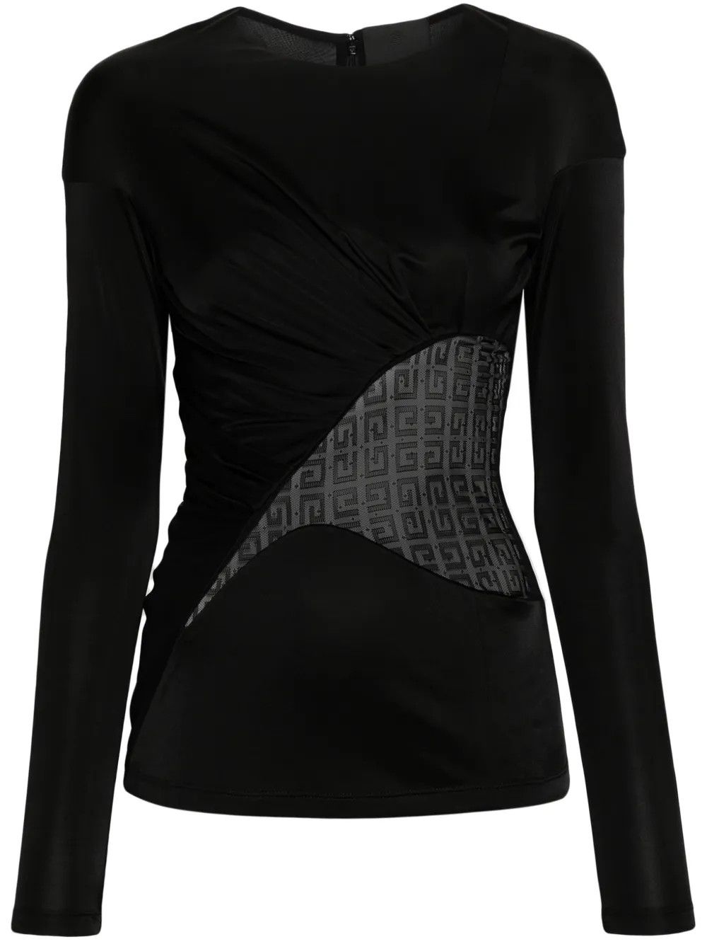 Givenchy o1y0925 Long Sleeves T-Shirt in Black Size M / US 6-8 / IT 42-44 - 1 Thumbnail