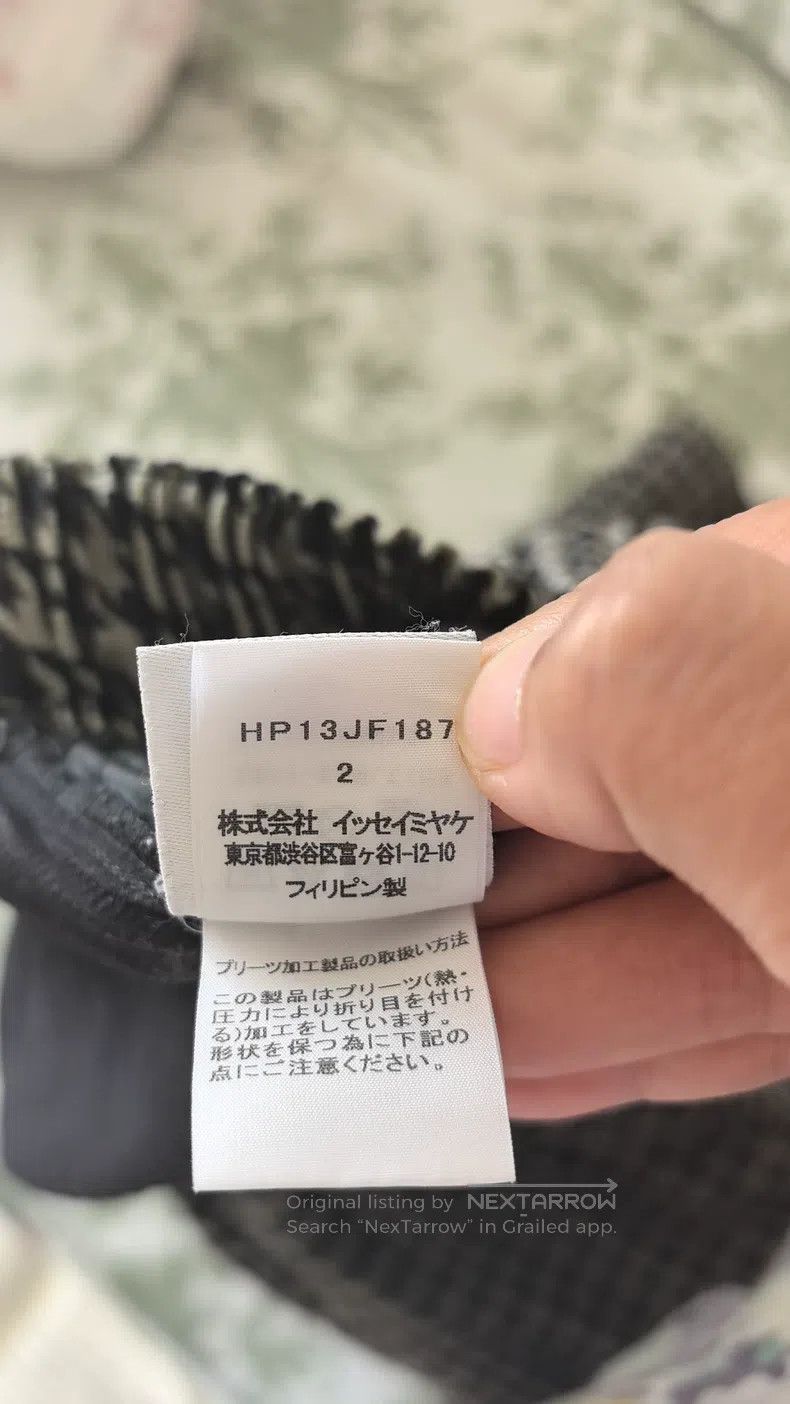 Issey Miyake Issey Miyake Houndstooth Pants, Beige and Black Plaid Size 25" / US 0 / IT 36 - 4 Thumbnail