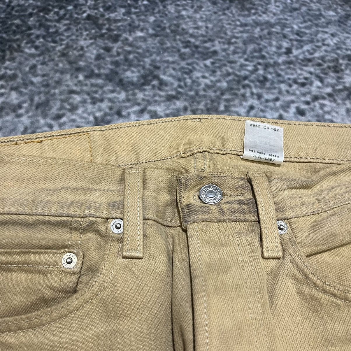 Levi's Vintage Levi's 501 Tan Button Fly 2000s Straight Fit Jeans Size US 31 - 6 Thumbnail