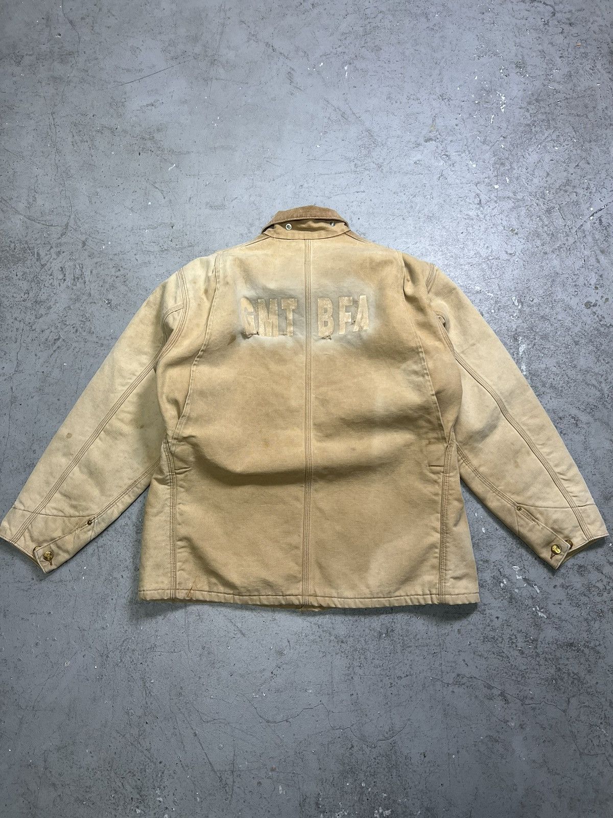 Carhartt × Japanese Brand × Vintage VTG Carhartt Michigan Chore Coat Jacket Size US XL / EU 56 / 4 - 6 Thumbnail