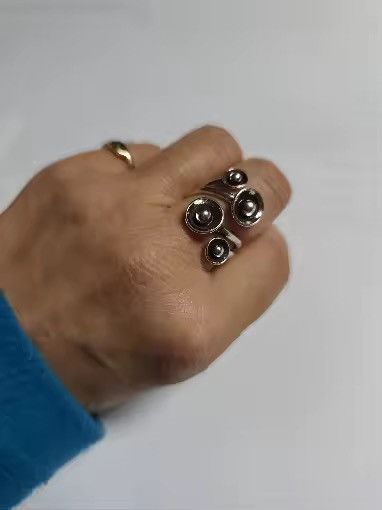 Jewelry Geometric Adjustable Ring Size ONE SIZE - 5 Thumbnail