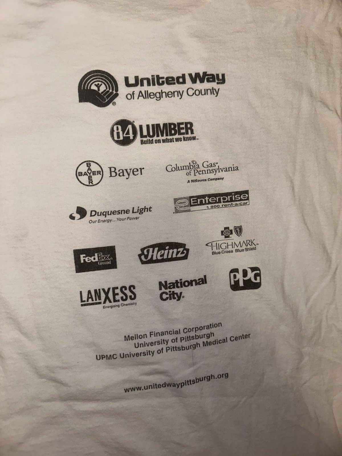Other Y2K 04 United Way Heavyweight Cotton White Shirt Sz.XL Size US XL / EU 56 / 4 - 4 Thumbnail