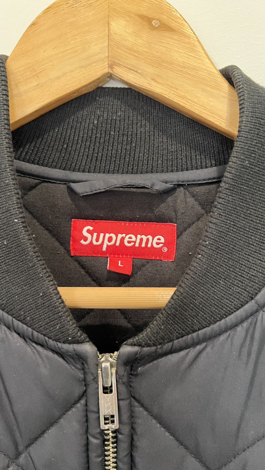 Supreme Supreme Alfa Romero Sequin Patch Bomber Jacket SS2016 Size US L / EU 52-54 / 3 - 7 Thumbnail