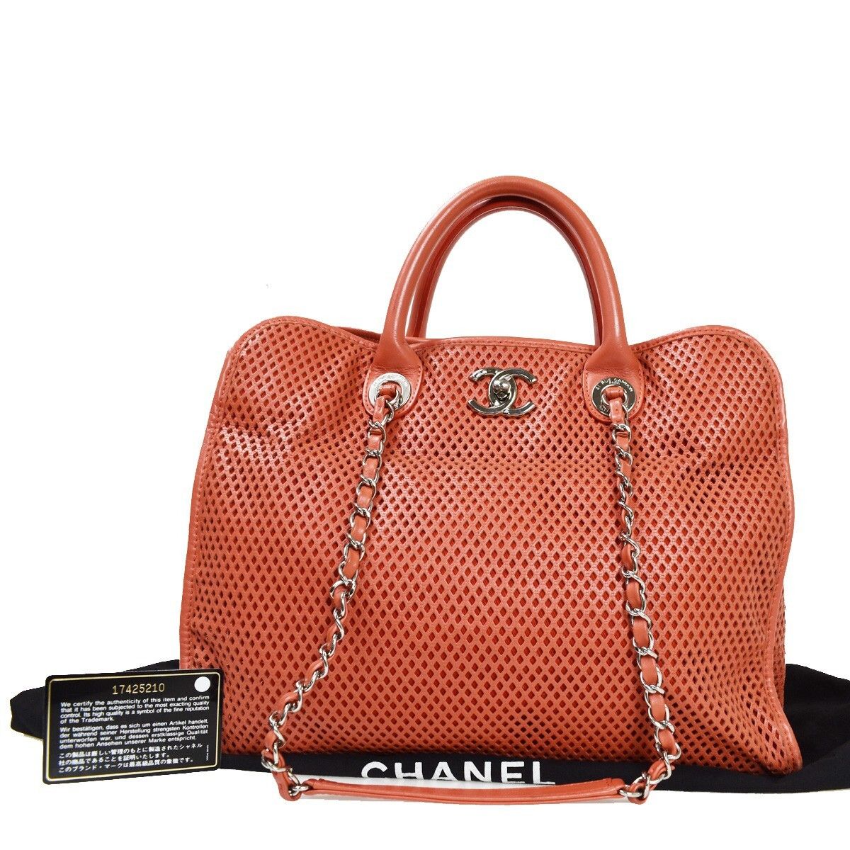 Chanel Chanel French Riviera Tote Quilted Caviar Size ONE SIZE - 1 Thumbnail