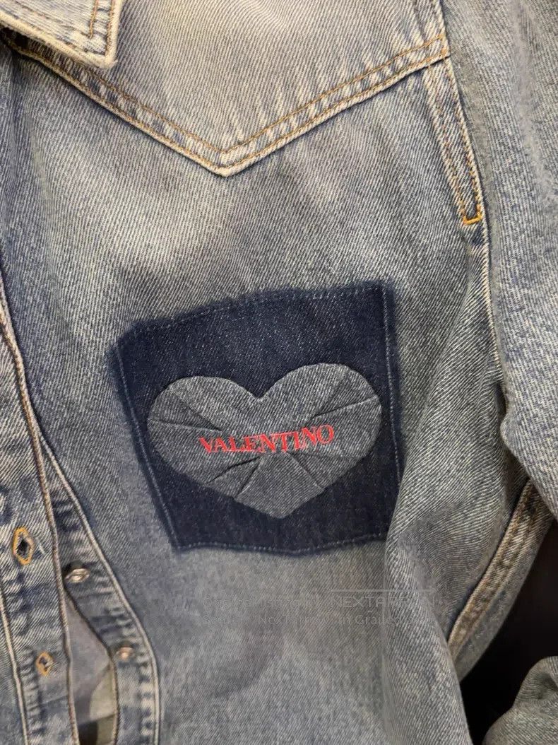 Valentino Valentino Denim jacket Size S / US 4 / IT 40 - 2 Thumbnail