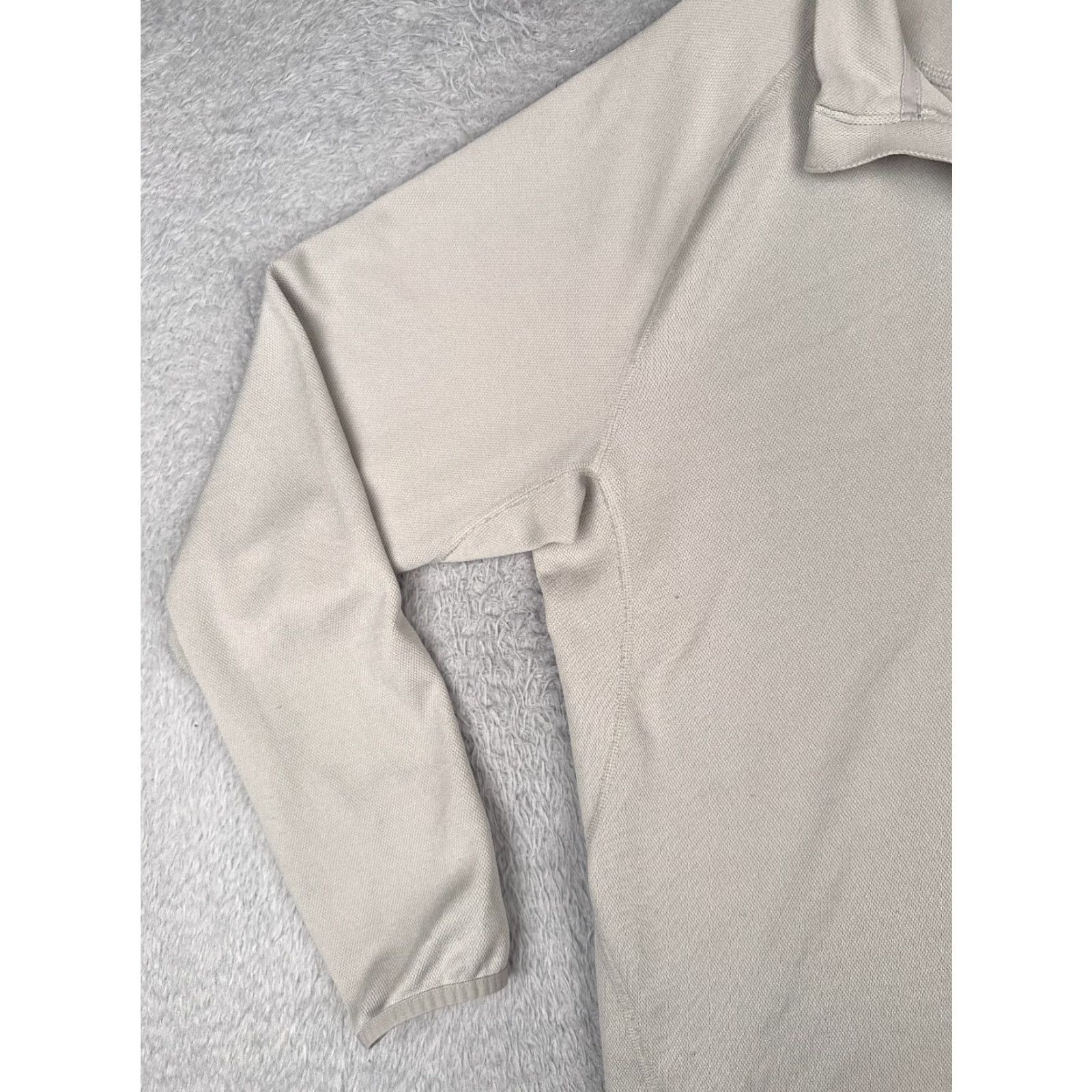 The North Face The North Face Shirt Men L Gray Long Sleeve 1/4 Zip Mock Neck Polyester READ Size US L / EU 52-54 / 3 - 3 Thumbnail
