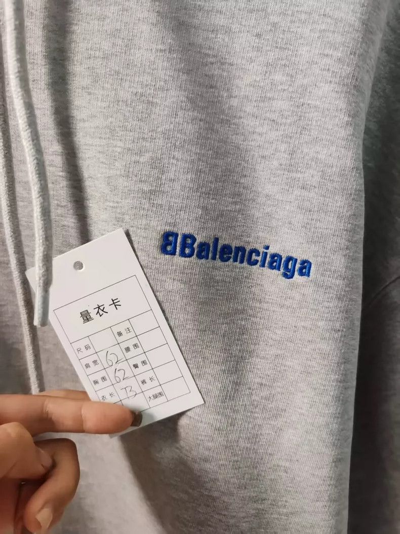 Balenciaga Balenciaga Embroidered Logo Sweatshirt Size US XXS / EU 40 - 5 Thumbnail