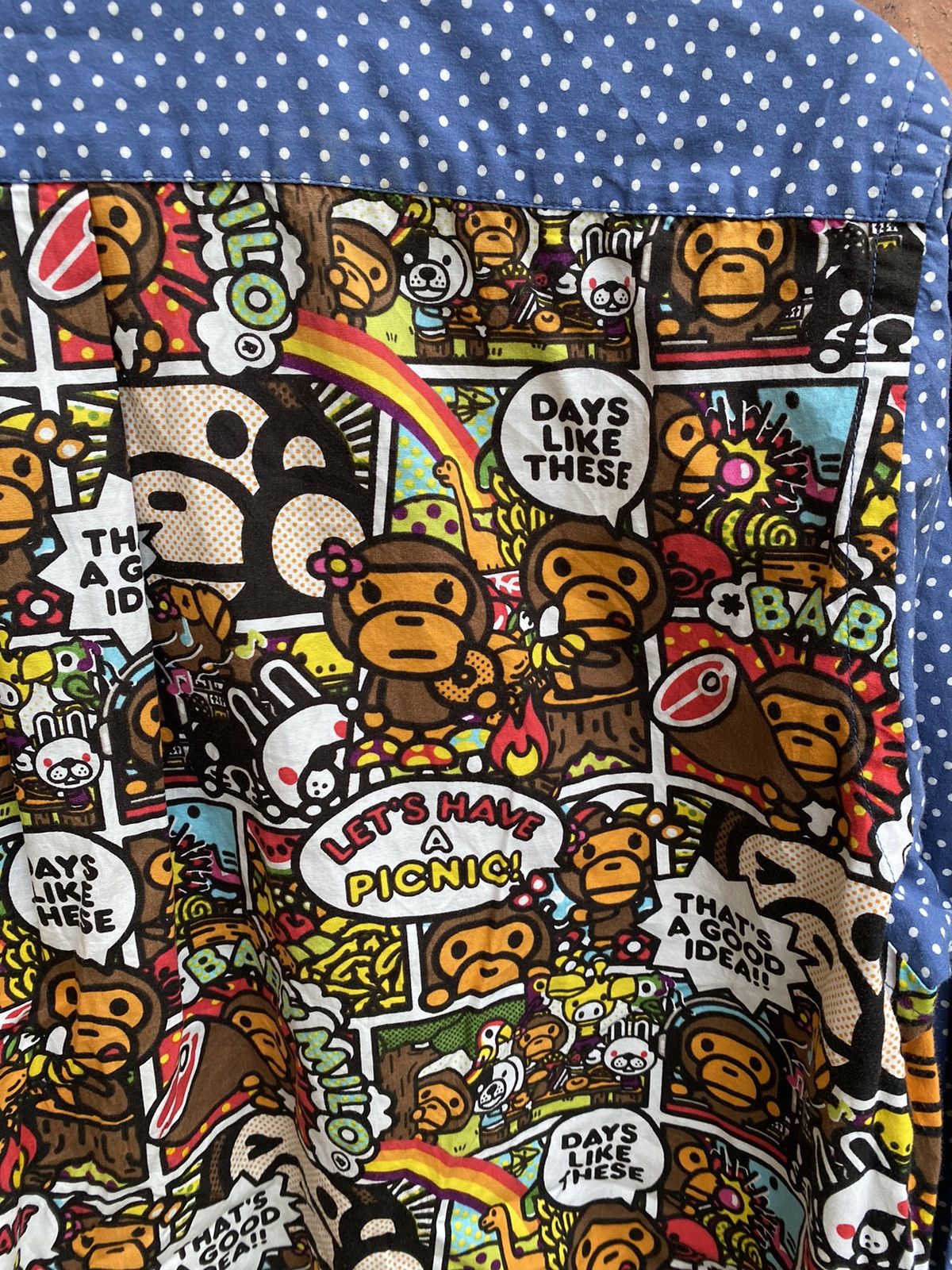 Bape 2008 Bape Baby Milo all logo Size US XL / EU 56 / 4 - 11 Thumbnail