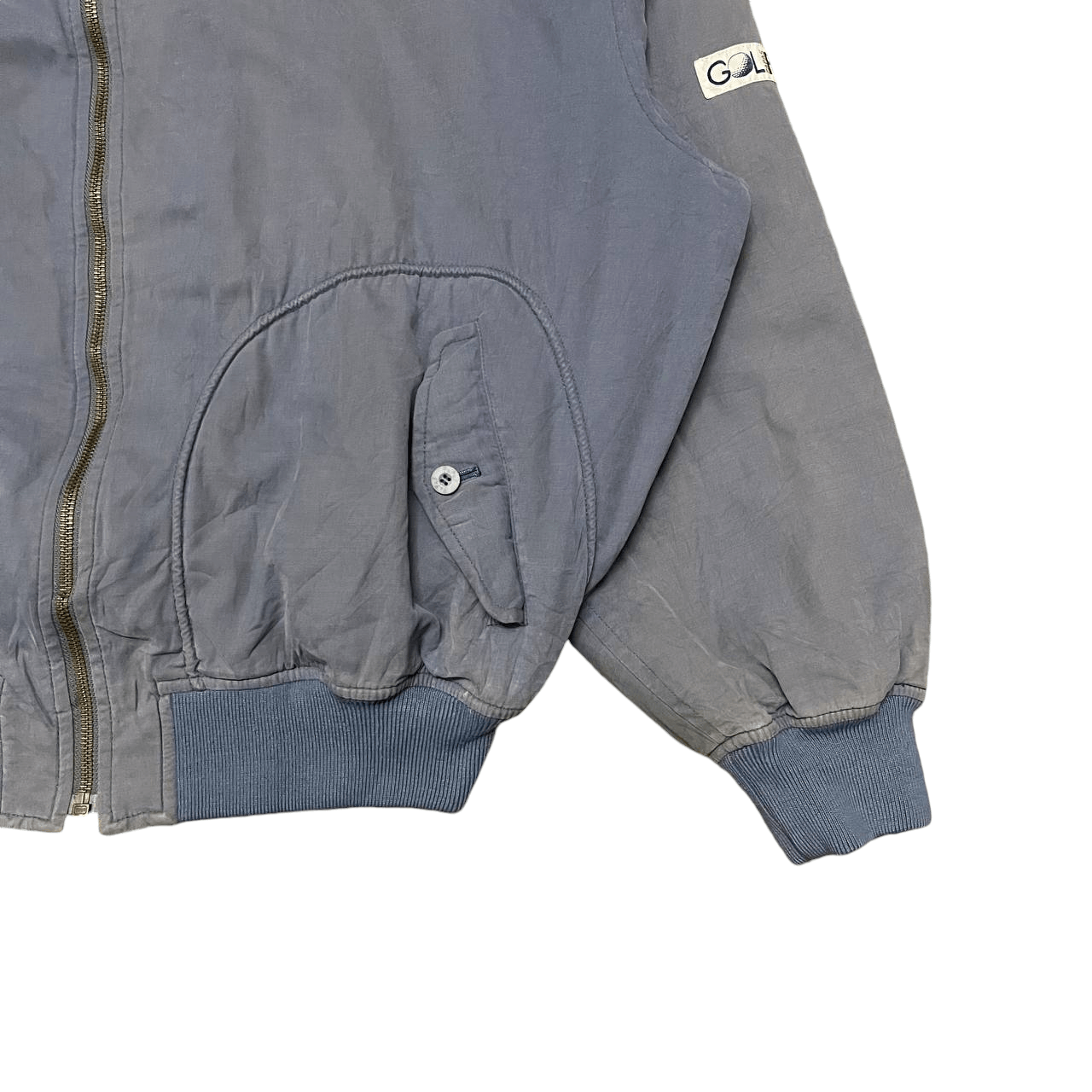 Japanese Brand Vintage Papas Golf Paris Big Logo Bomber Jacket Size US L / EU 52-54 / 3 - 8 Thumbnail