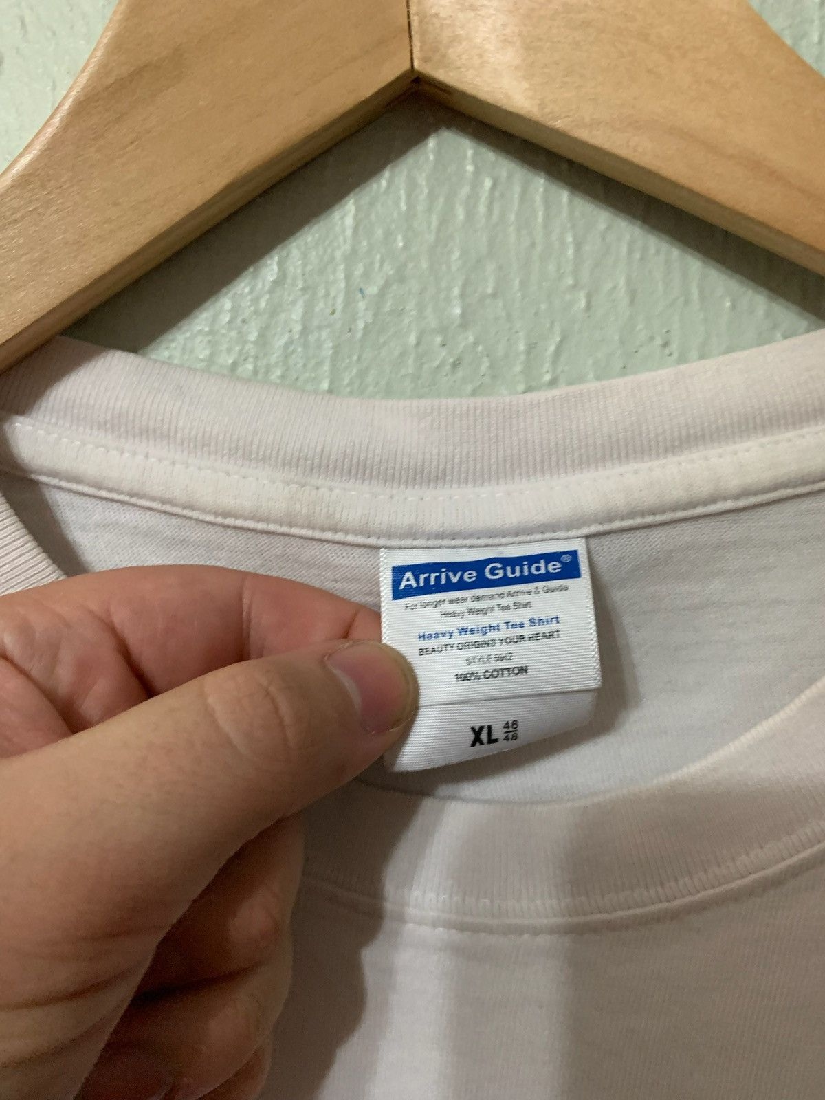 Vintage Vintage Arrive Guide Logo T-Shirt Size US XL / EU 56 / 4 - 1 Thumbnail