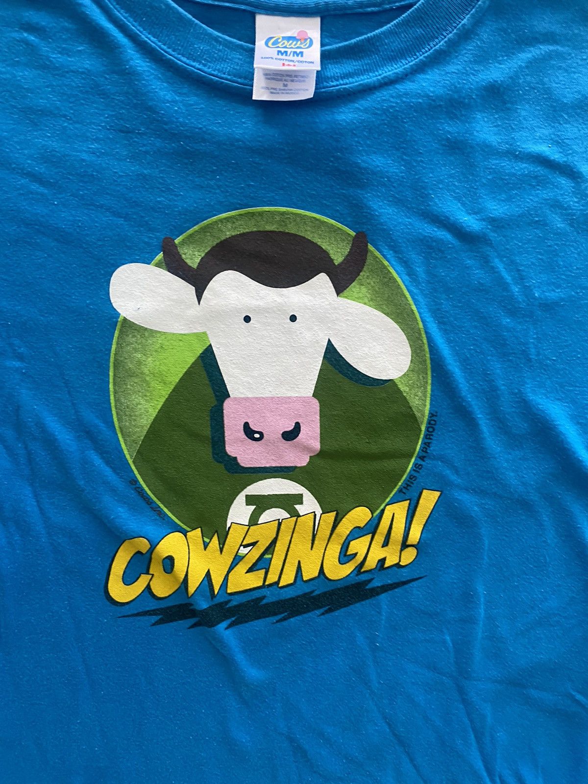 Vintage VINTAGE COWZINGA “BAZINGA” TEE Size US M / EU 48-50 / 2 - 2 Thumbnail