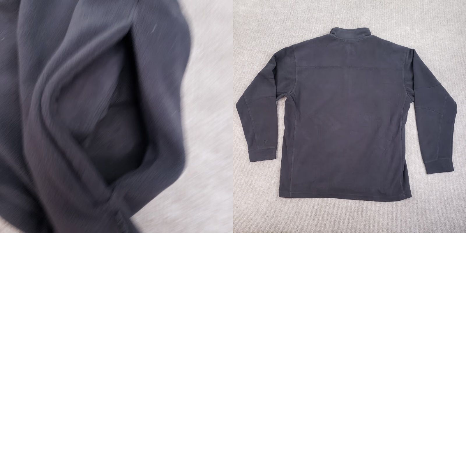 Vintage Columbia Fleece Sweatshirt Mens Large Black Mock Neck 1/4 Zip Pullover Vertex Size US L / EU 52-54 / 3 - 8 Thumbnail