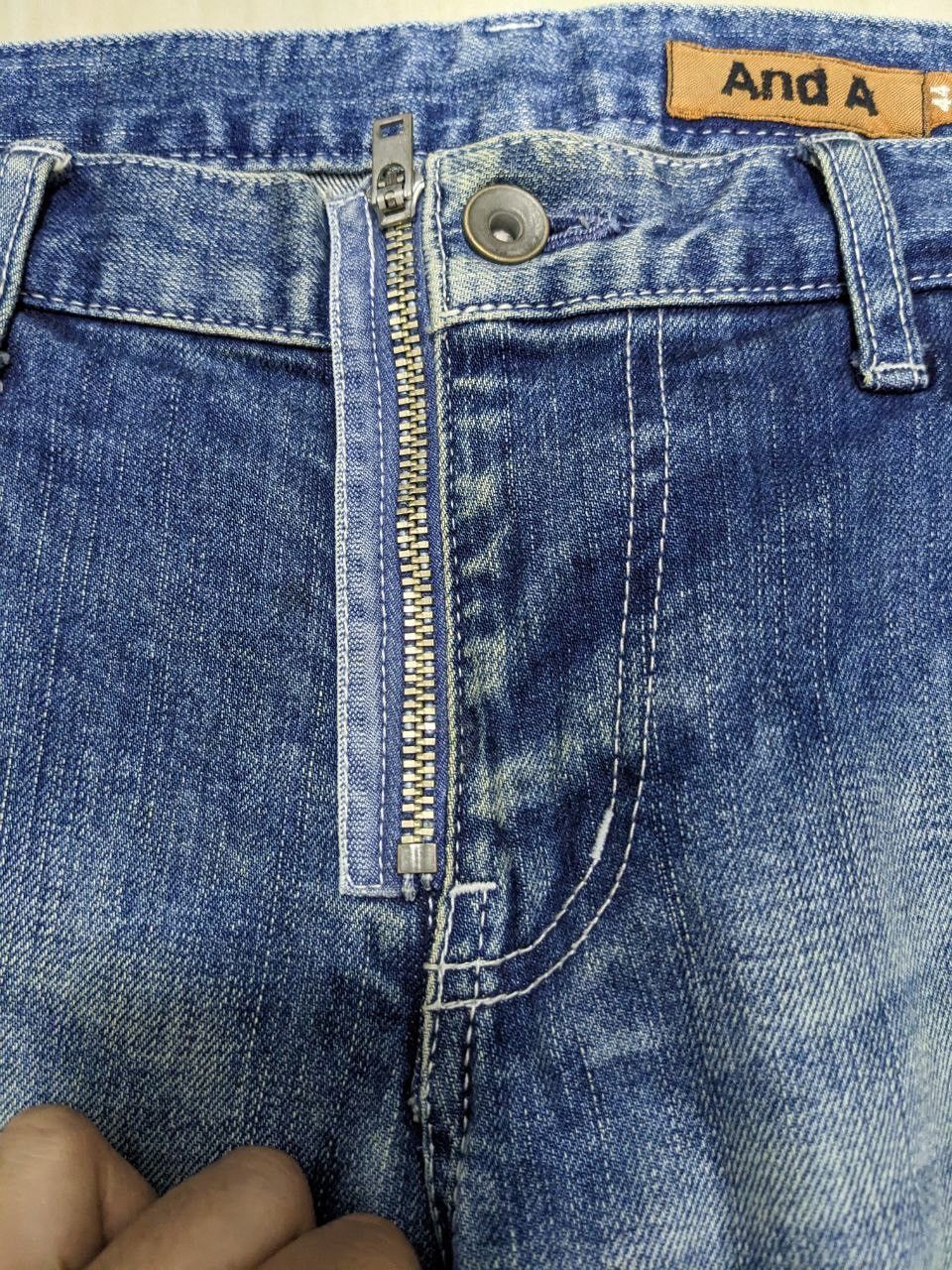 And A UNDERCOVER INSPIRED TWISTED SLIM DENIM MULTIPOCKET PANTS Size US 34 / EU 50 - 12 Thumbnail