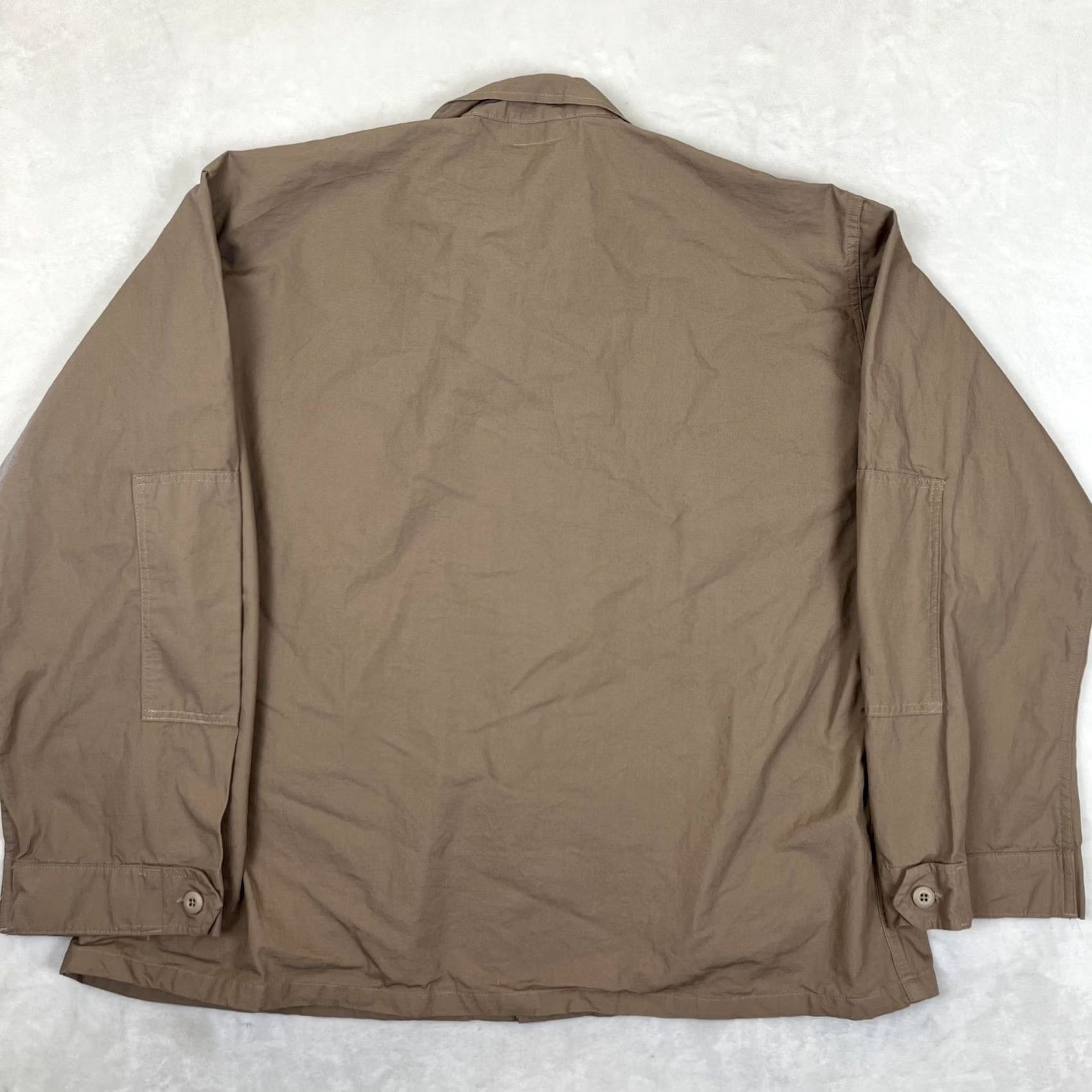 Vintage TRU-SPEC Jacket Mens 3XL Brown Canvas Military Field Shirt Utility Workwear Size US XXL / EU 58 / 5 - 7 Thumbnail