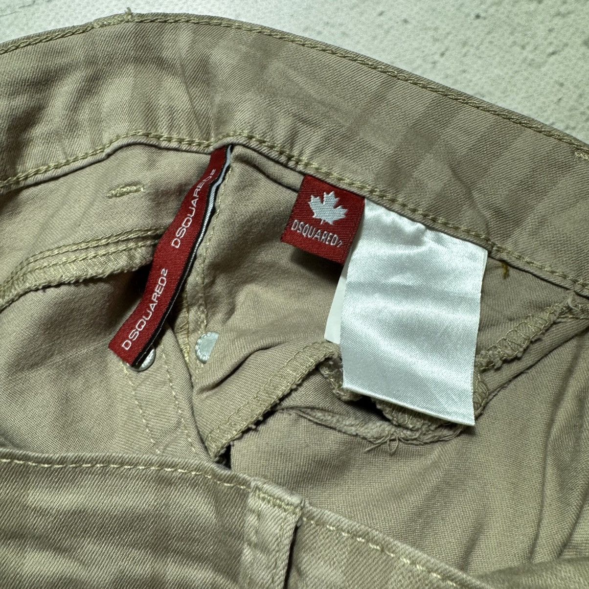 Dsquared2 vintage disquared pants y2k with buttons ups Size 28" / US 6 / IT 42 - 9 Thumbnail