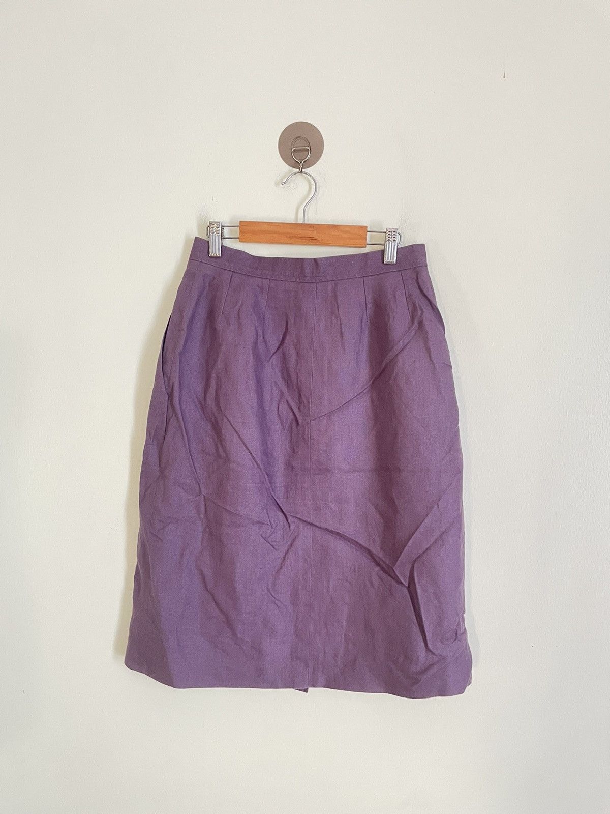 Yves Saint Laurent Yves Saint Laurent 90s Wrap Skirt Size 26" / US 2 / IT 38 - 2 Thumbnail