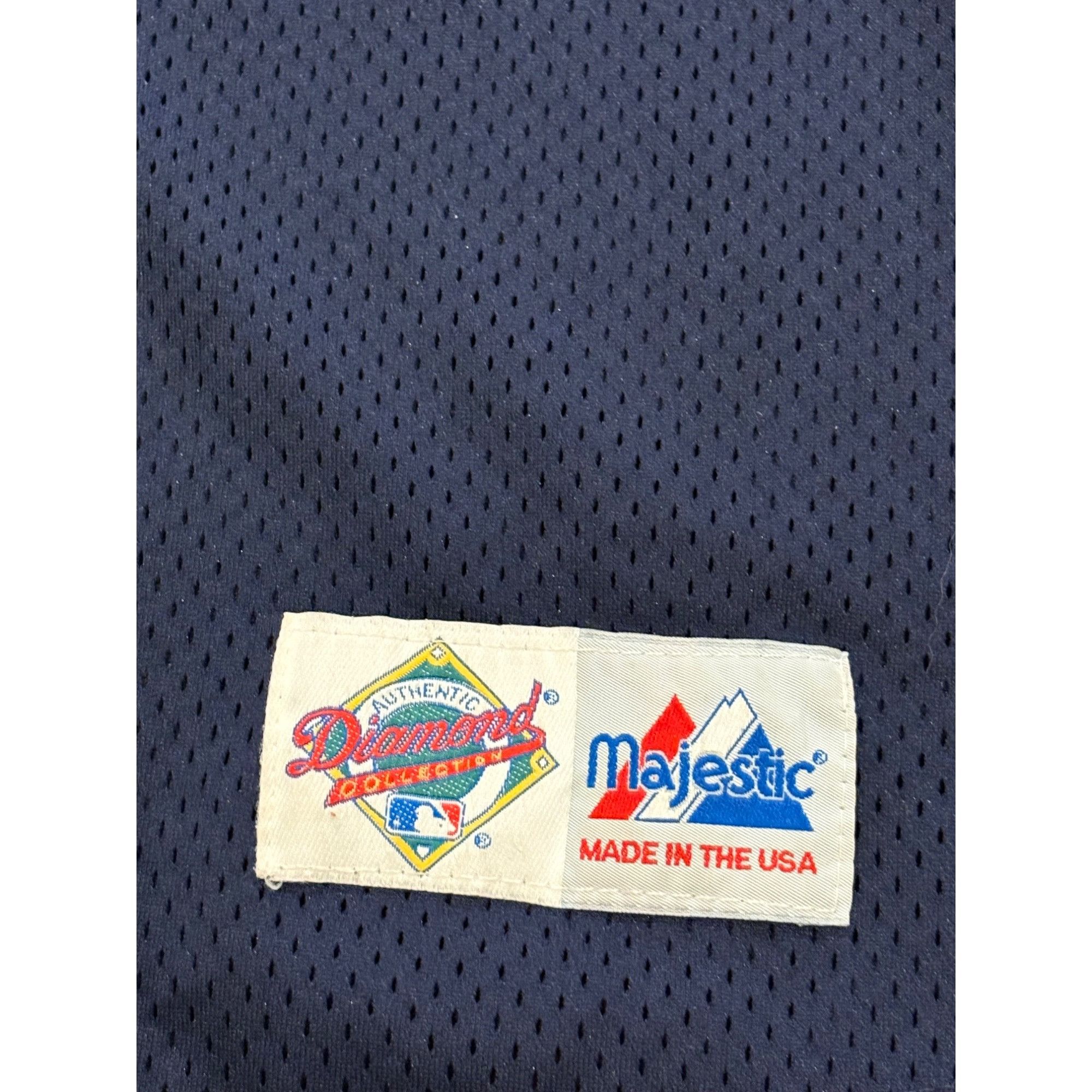 Majestic Rare 90's New York Yankees Chad Curtis #28 Majestic Diamond Size US L / EU 52-54 / 3 - 7 Thumbnail