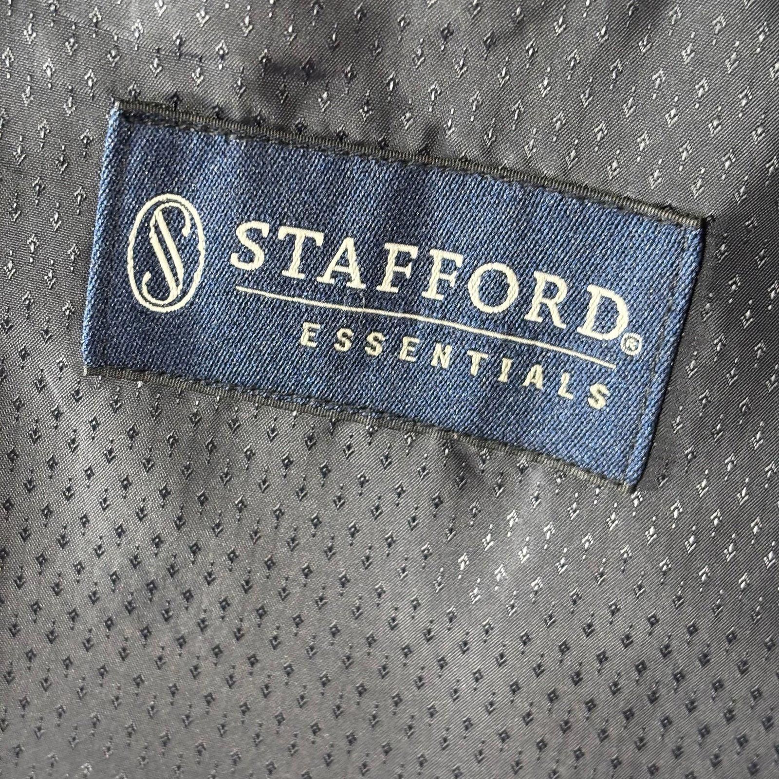 Stafford Stafford Essentials Men's Houndstooth Blazer 48 Regular Size 48R - 7 Thumbnail