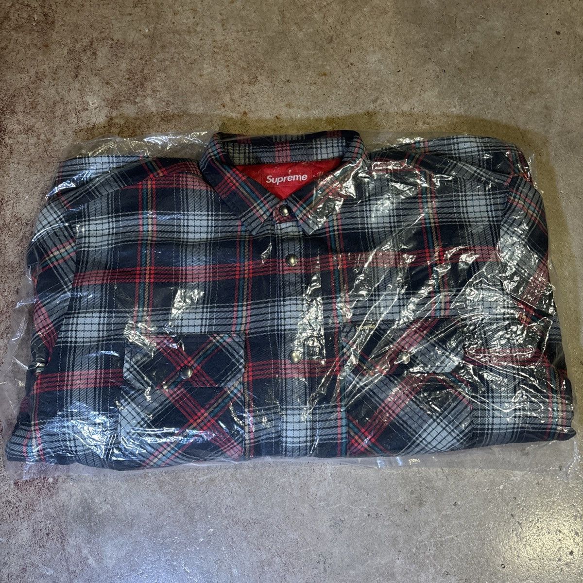 Supreme Supreme Quilted Flannel Snap Shirt SS26 Size US XL / EU 56 / 4 - 3 Thumbnail
